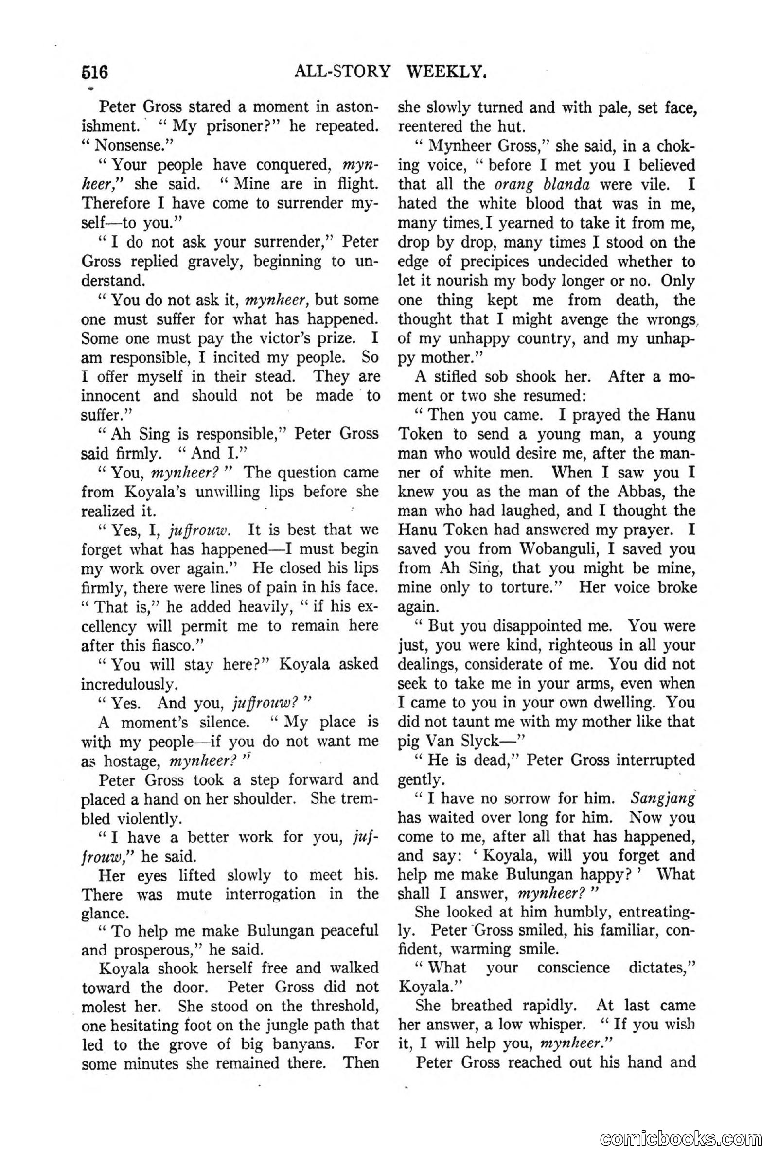 All Story Magazine, March 3, 1917 — page 174 of 192