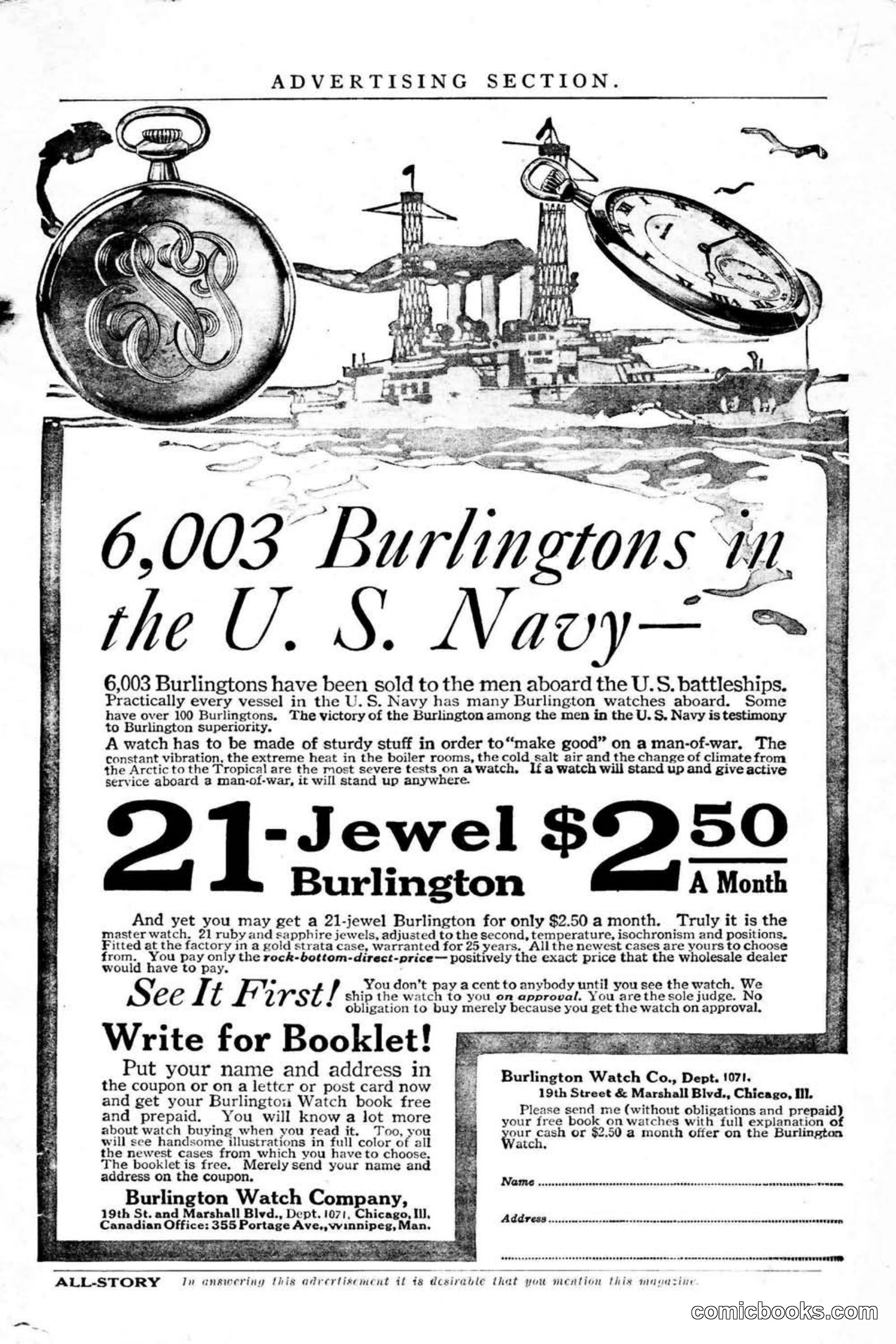 All Story Magazine, January 25, 1919 — page 3 of 186