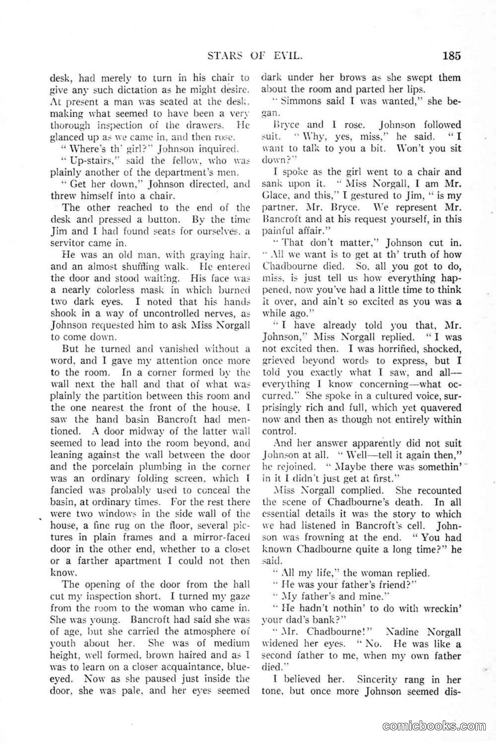 All Story Magazine, January 25, 1919 — page 19 of 186