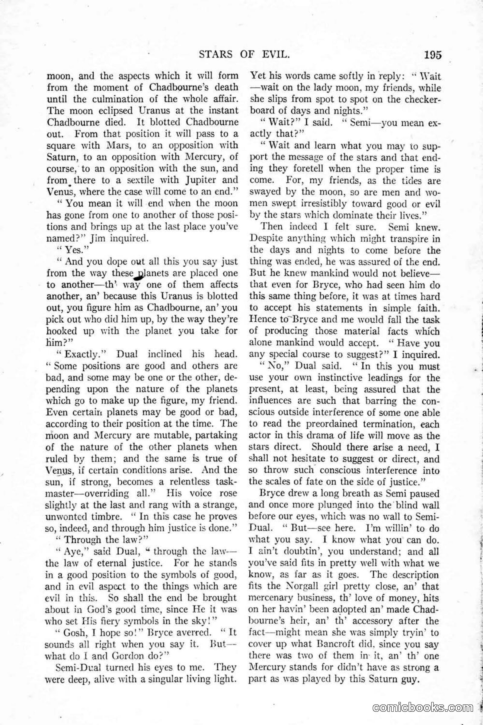 All Story Magazine, January 25, 1919 — page 29 of 186