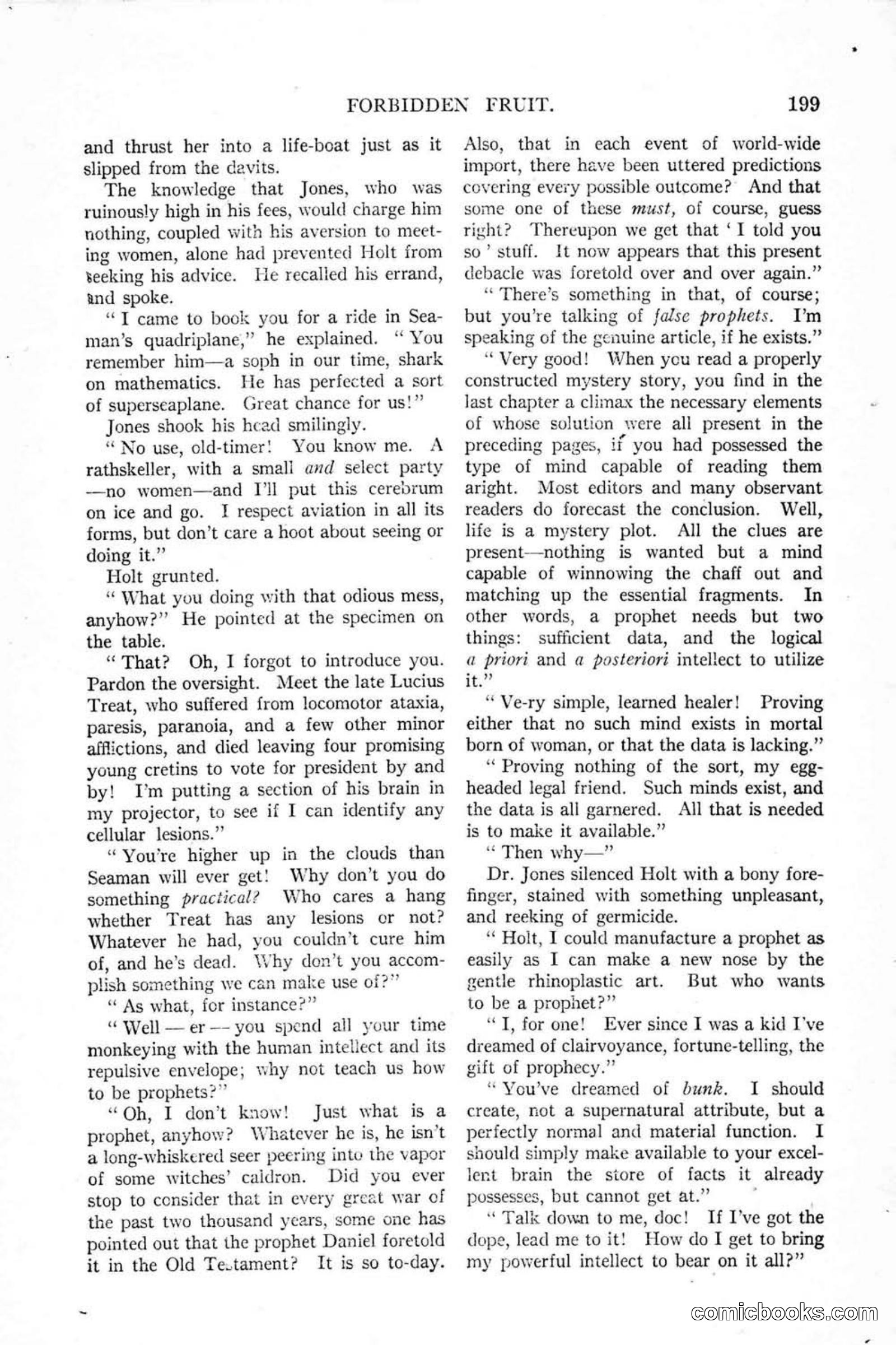 All Story Magazine, January 25, 1919 — page 33 of 186
