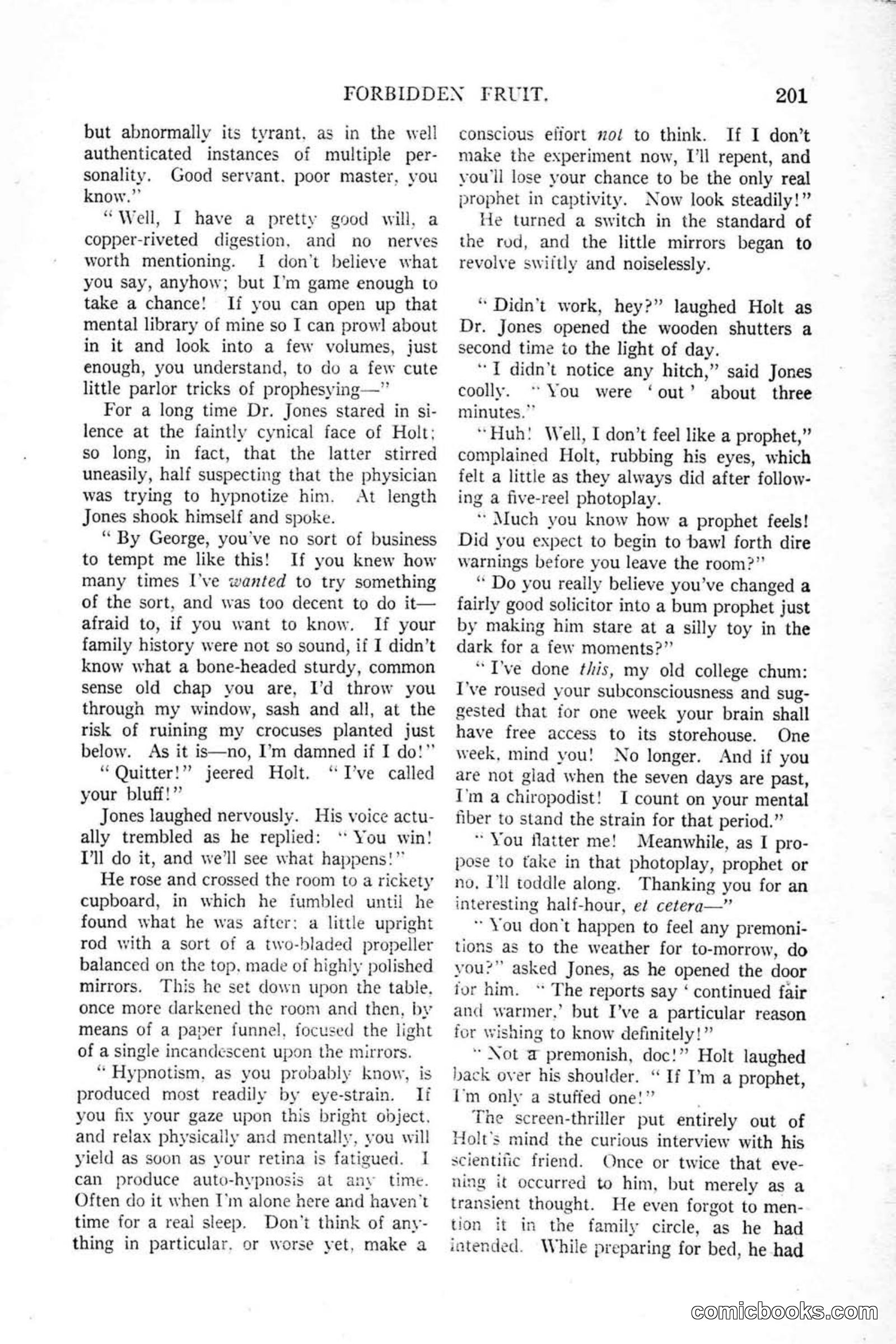 All Story Magazine, January 25, 1919 — page 35 of 186