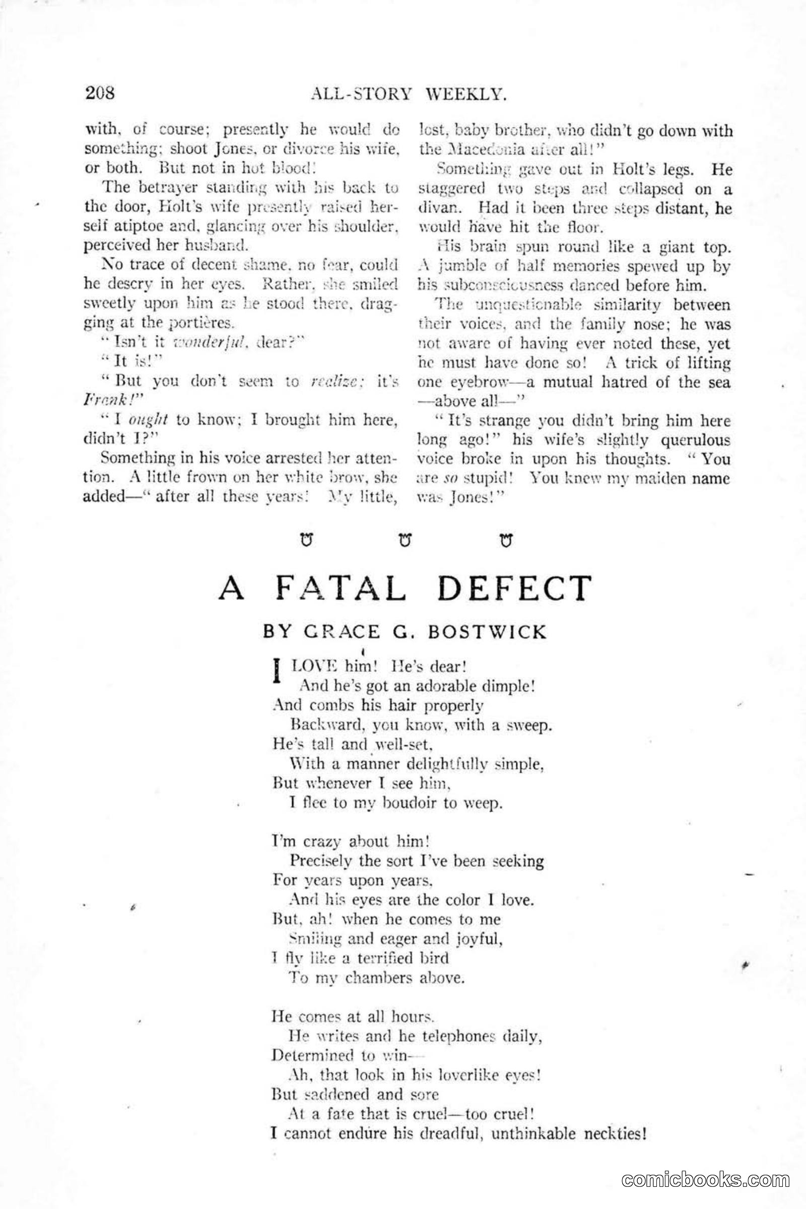 All Story Magazine, January 25, 1919 — page 42 of 186