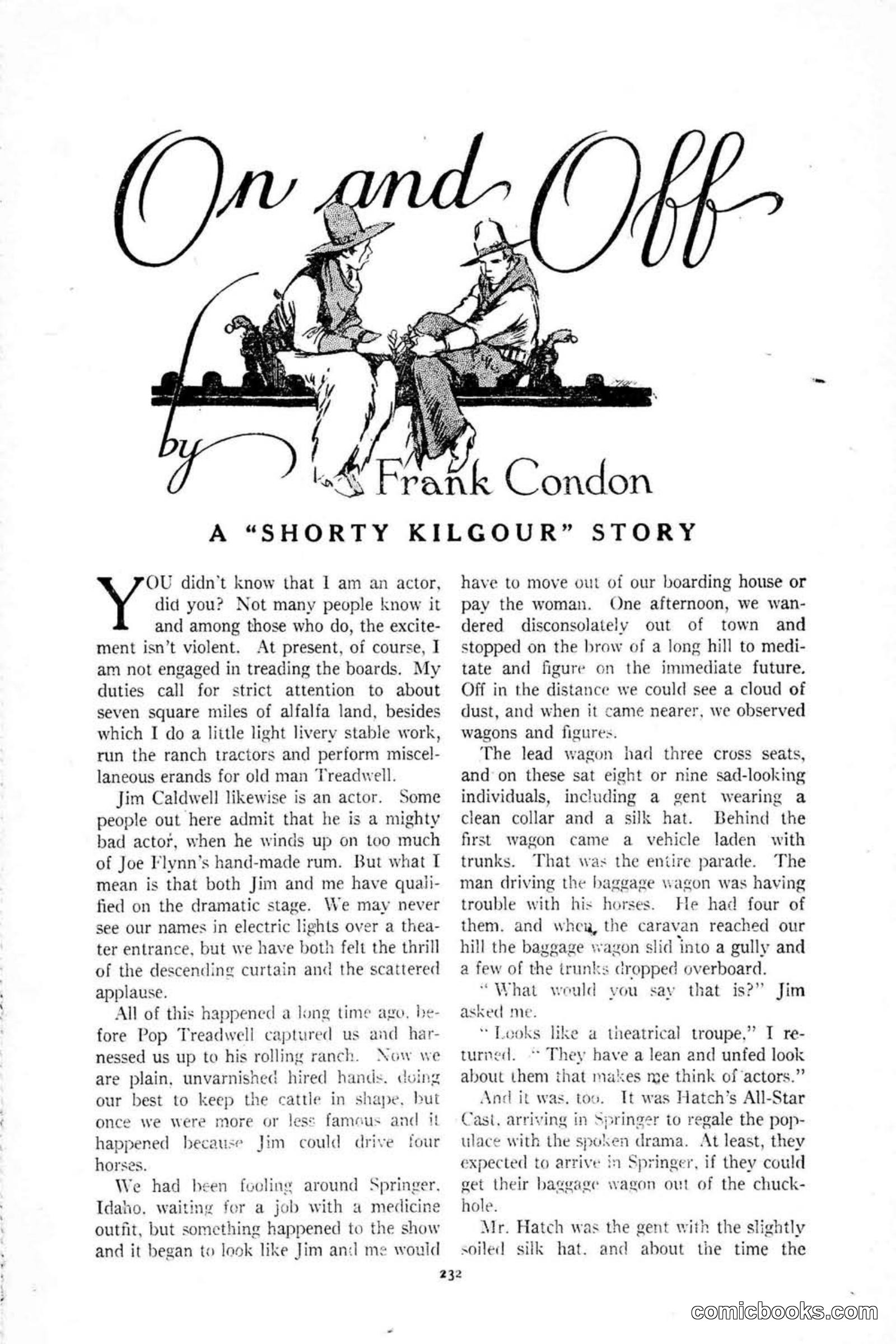 All Story Magazine, January 25, 1919 — page 66 of 186
