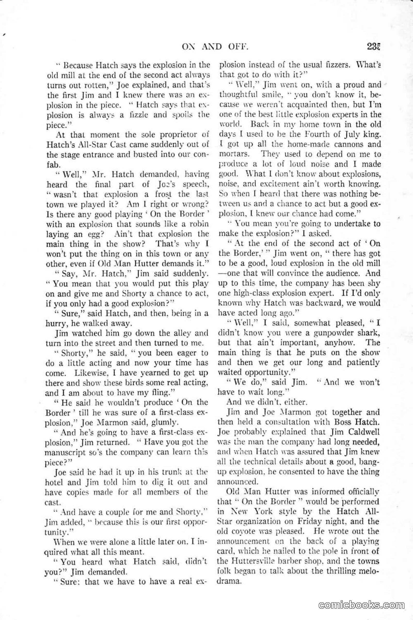 All Story Magazine, January 25, 1919 — page 69 of 186