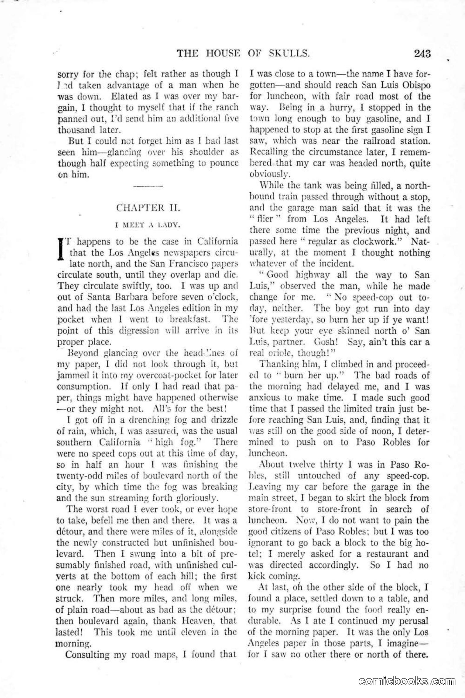 All Story Magazine, January 25, 1919 — page 77 of 186