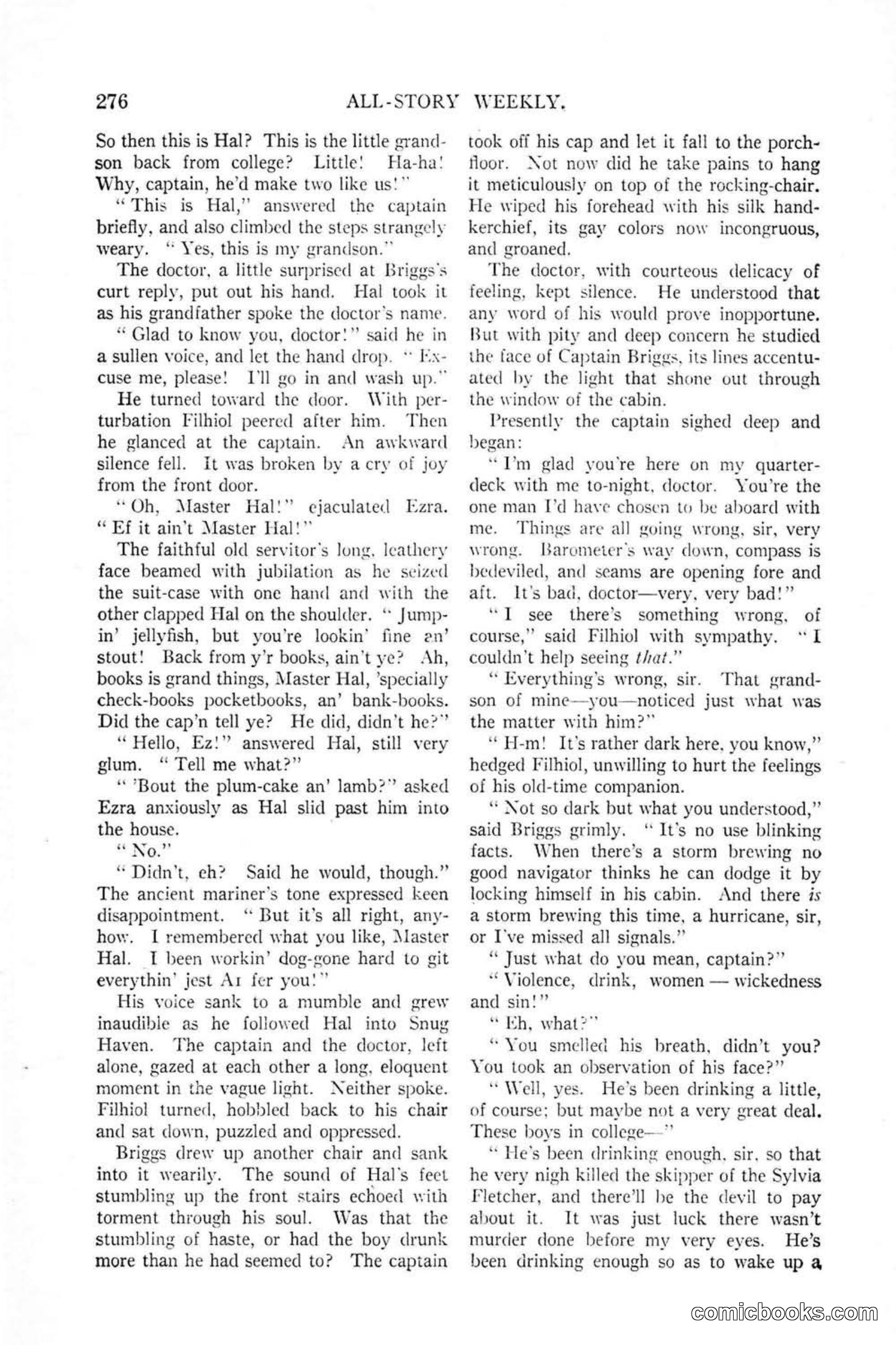 All Story Magazine, January 25, 1919 — page 110 of 186