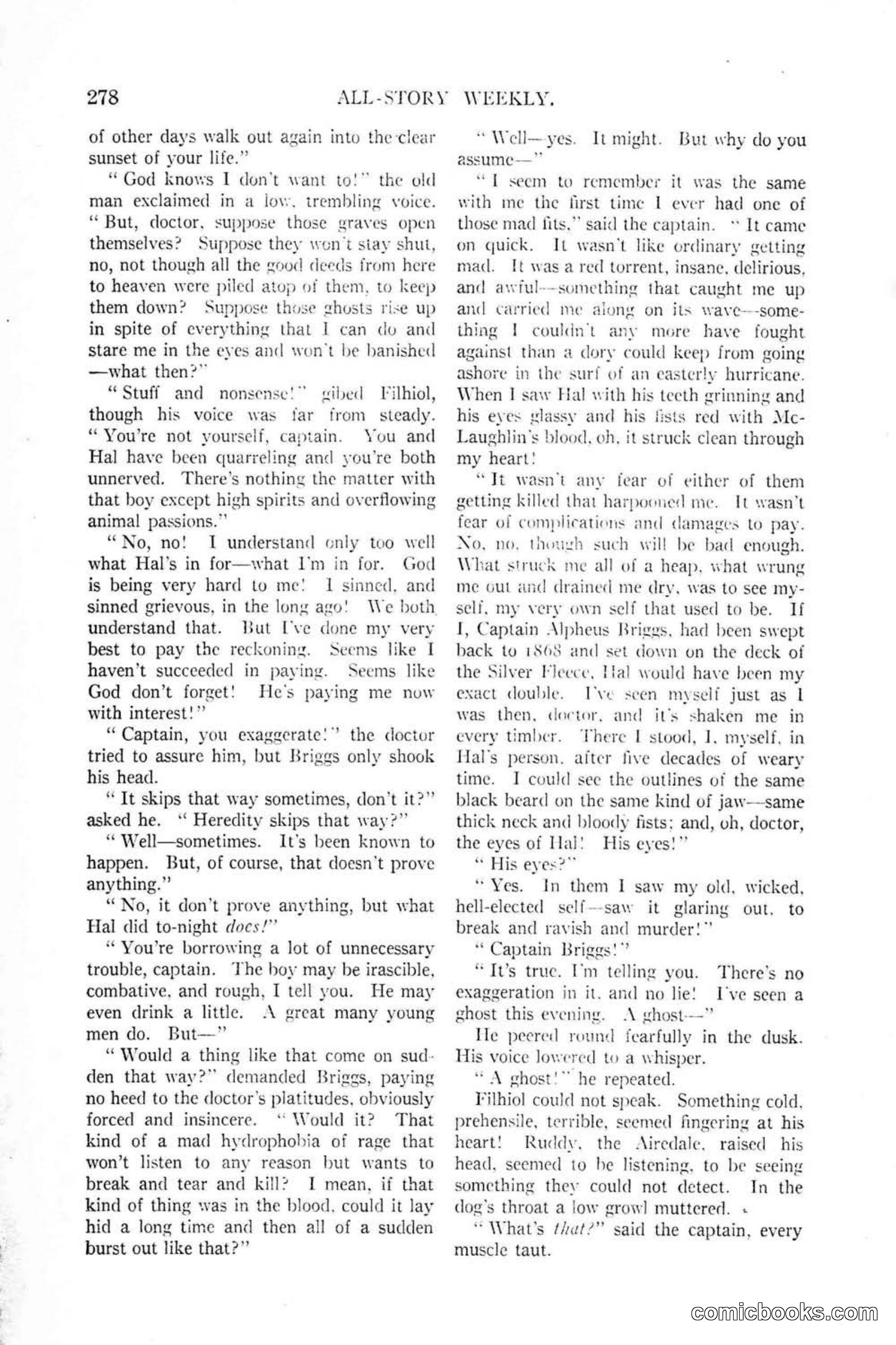 All Story Magazine, January 25, 1919 — page 112 of 186