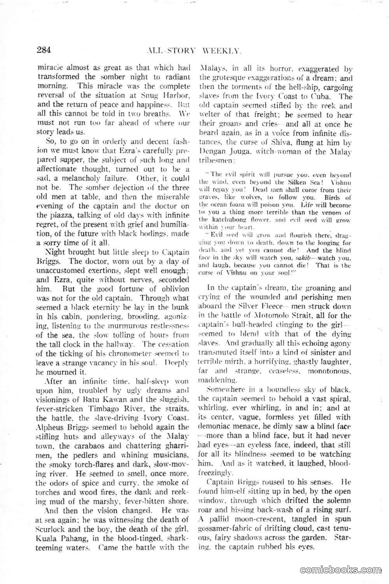 All Story Magazine, January 25, 1919 — page 118 of 186