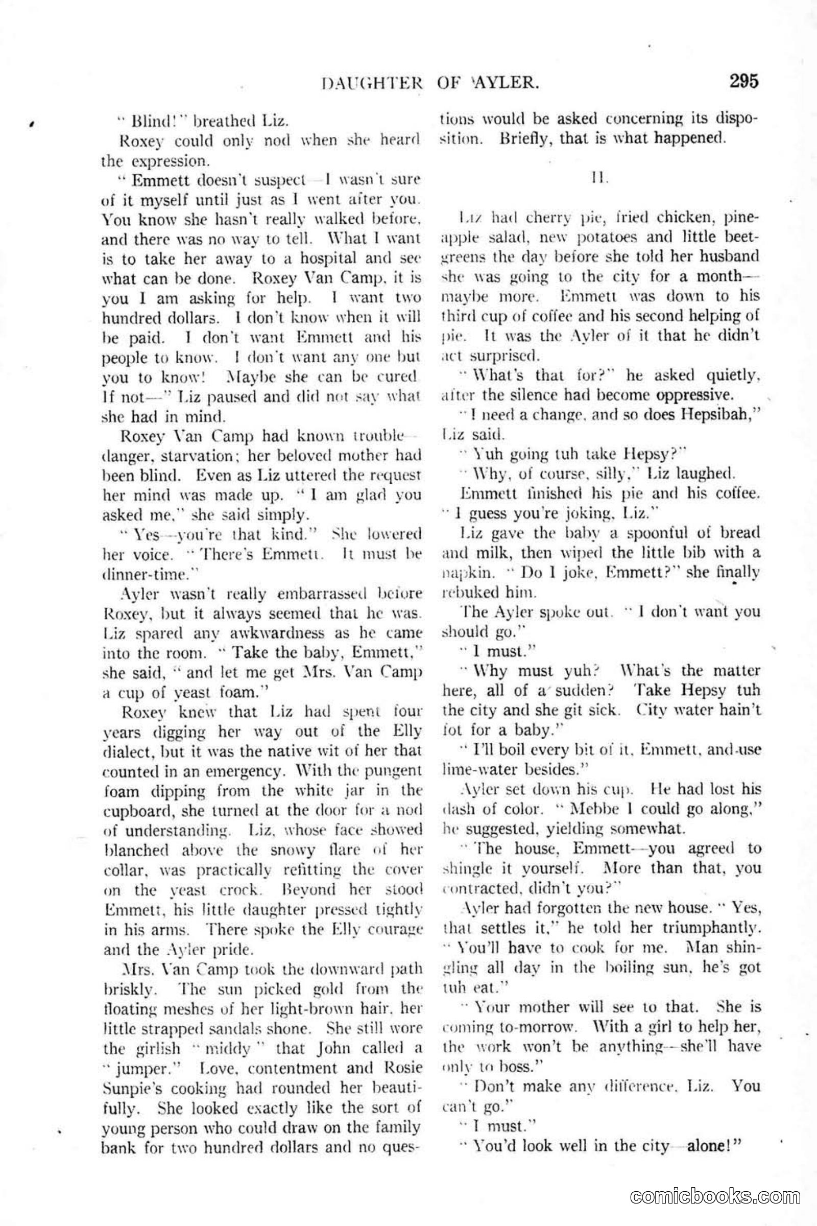 All Story Magazine, January 25, 1919 — page 129 of 186