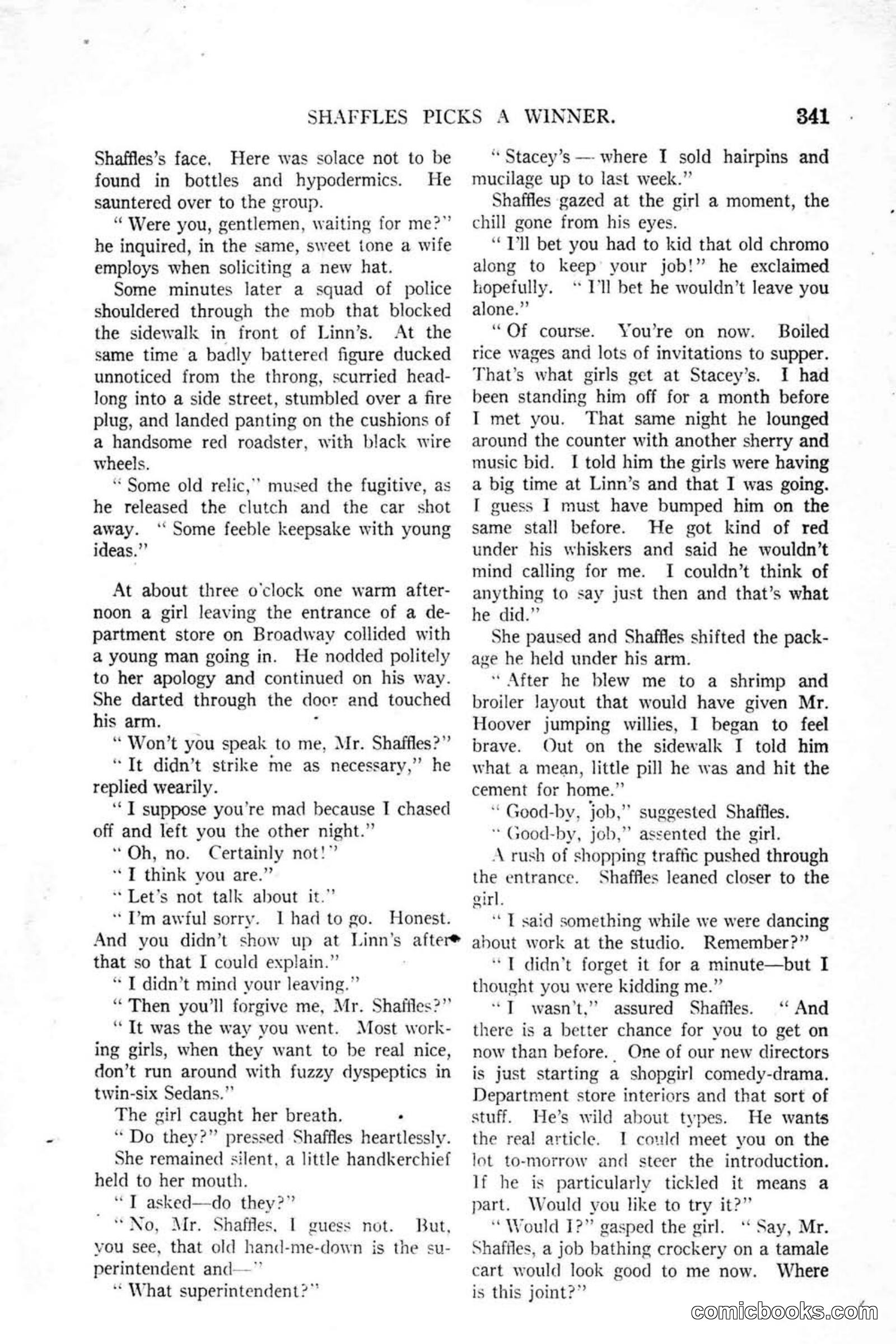 All Story Magazine, January 25, 1919 — page 175 of 186