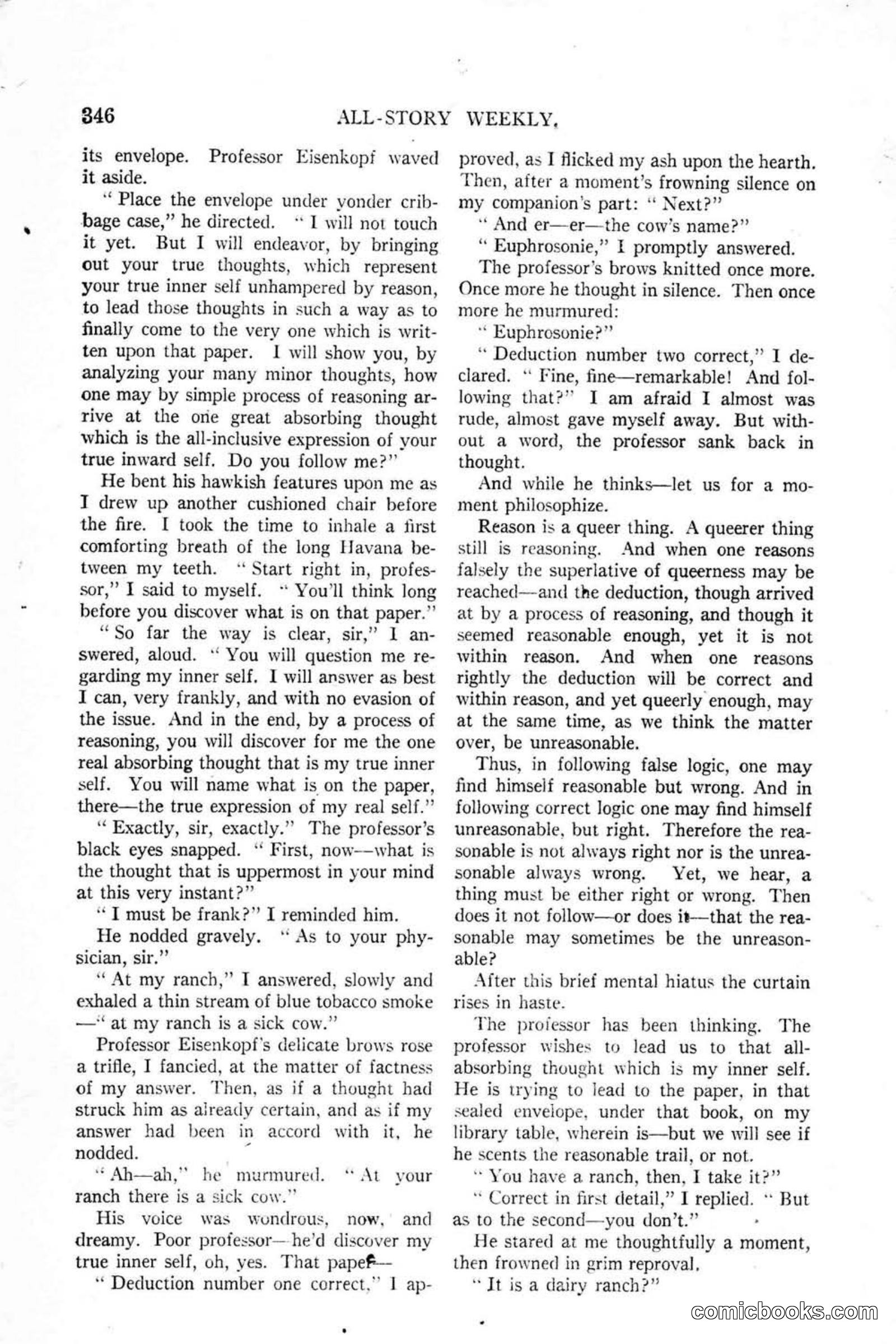 All Story Magazine, January 25, 1919 — page 180 of 186