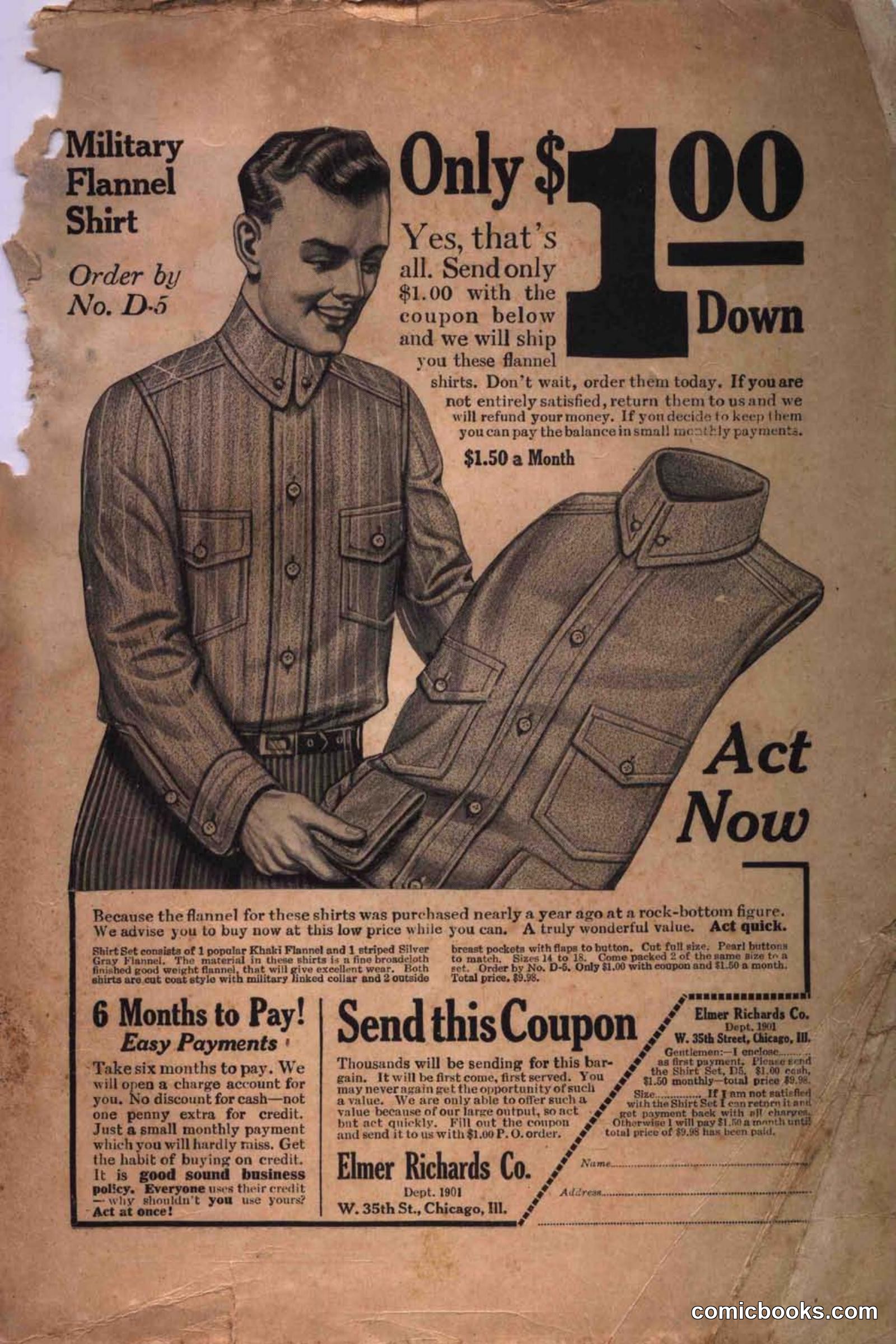 All Story Magazine, January 25, 1919 — page 187 of 186