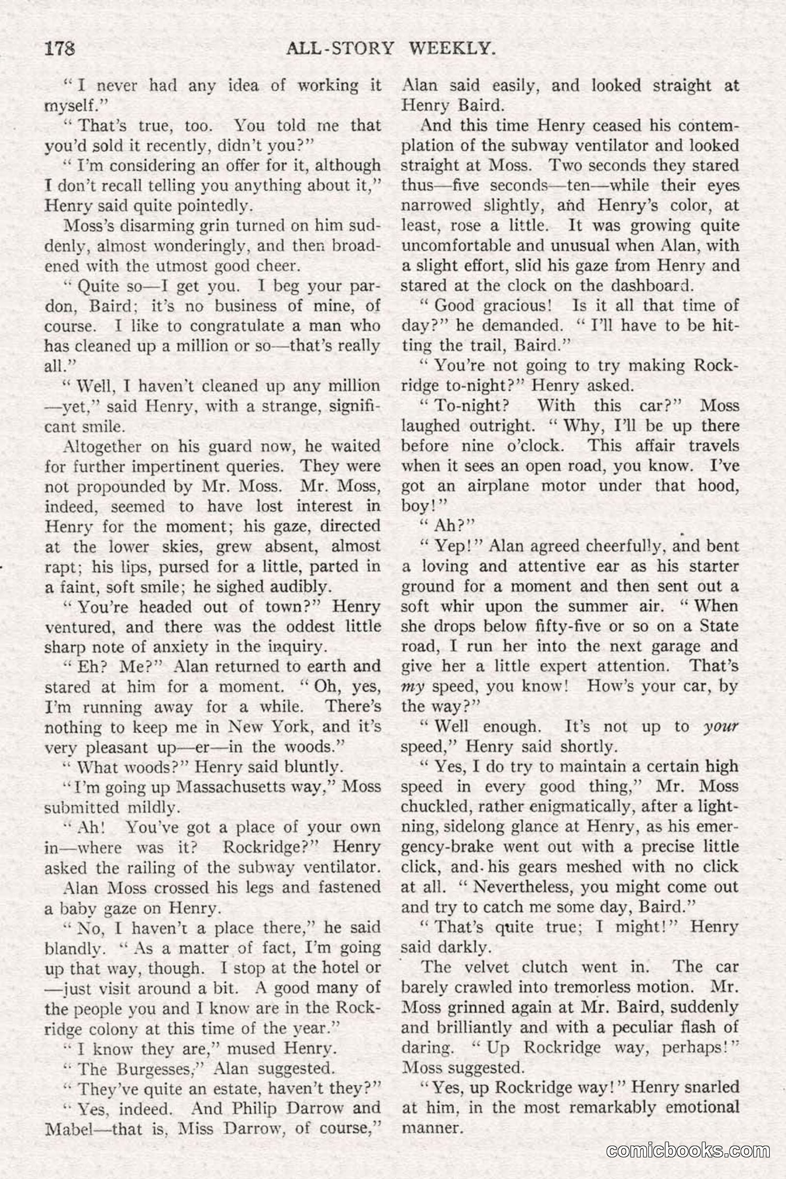 All Story Magazine, June 14, 1919 — page 12 of 192