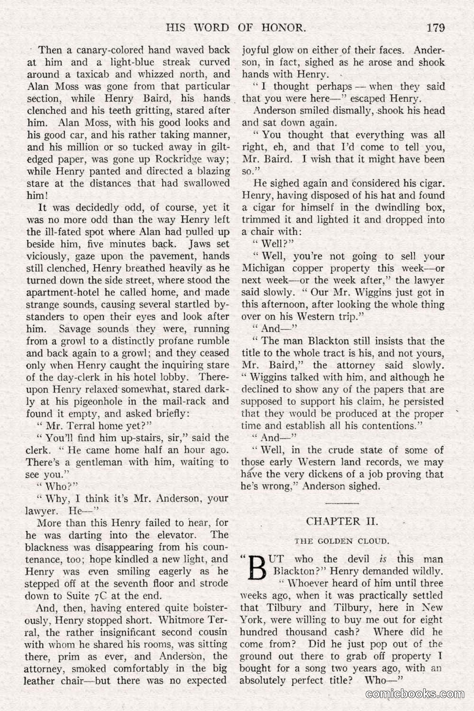All Story Magazine, June 14, 1919 — page 13 of 192