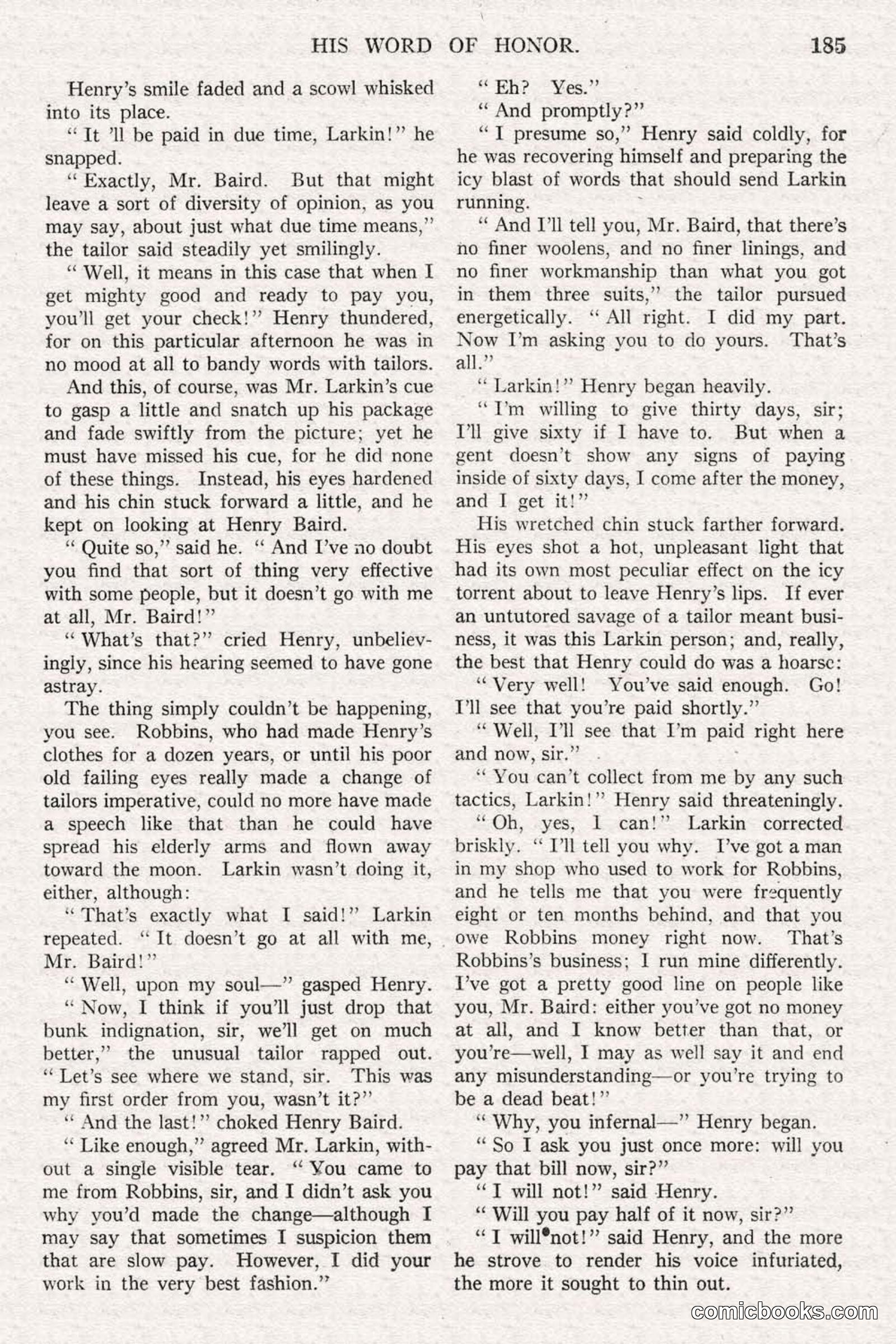 All Story Magazine, June 14, 1919 — page 19 of 192