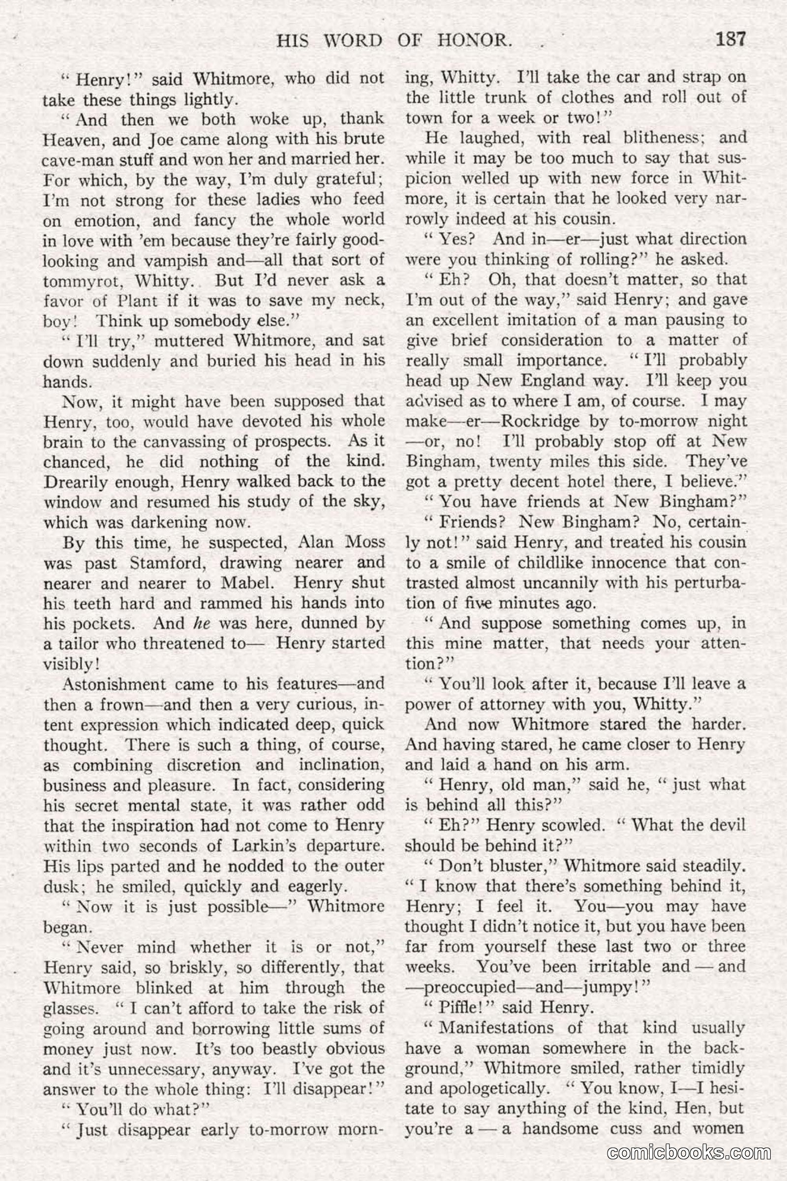 All Story Magazine, June 14, 1919 — page 21 of 192