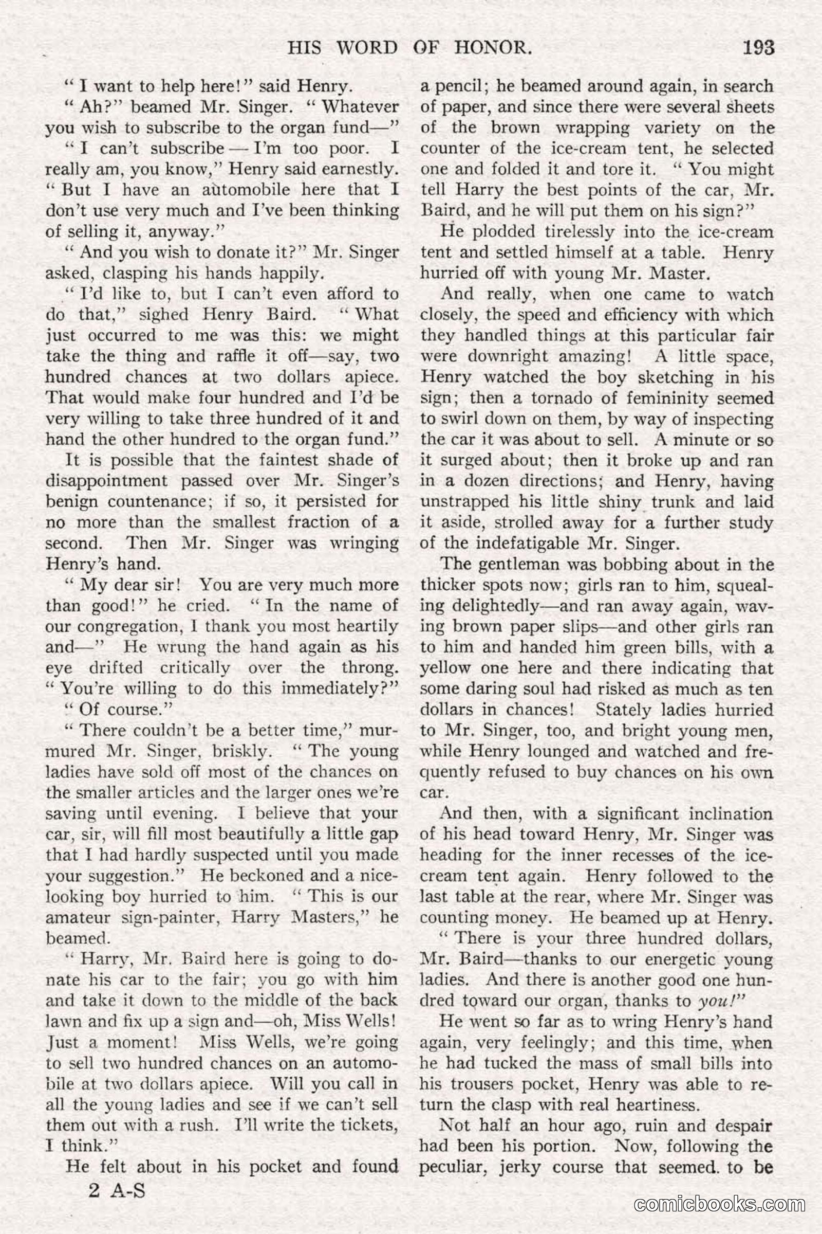 All Story Magazine, June 14, 1919 — page 27 of 192
