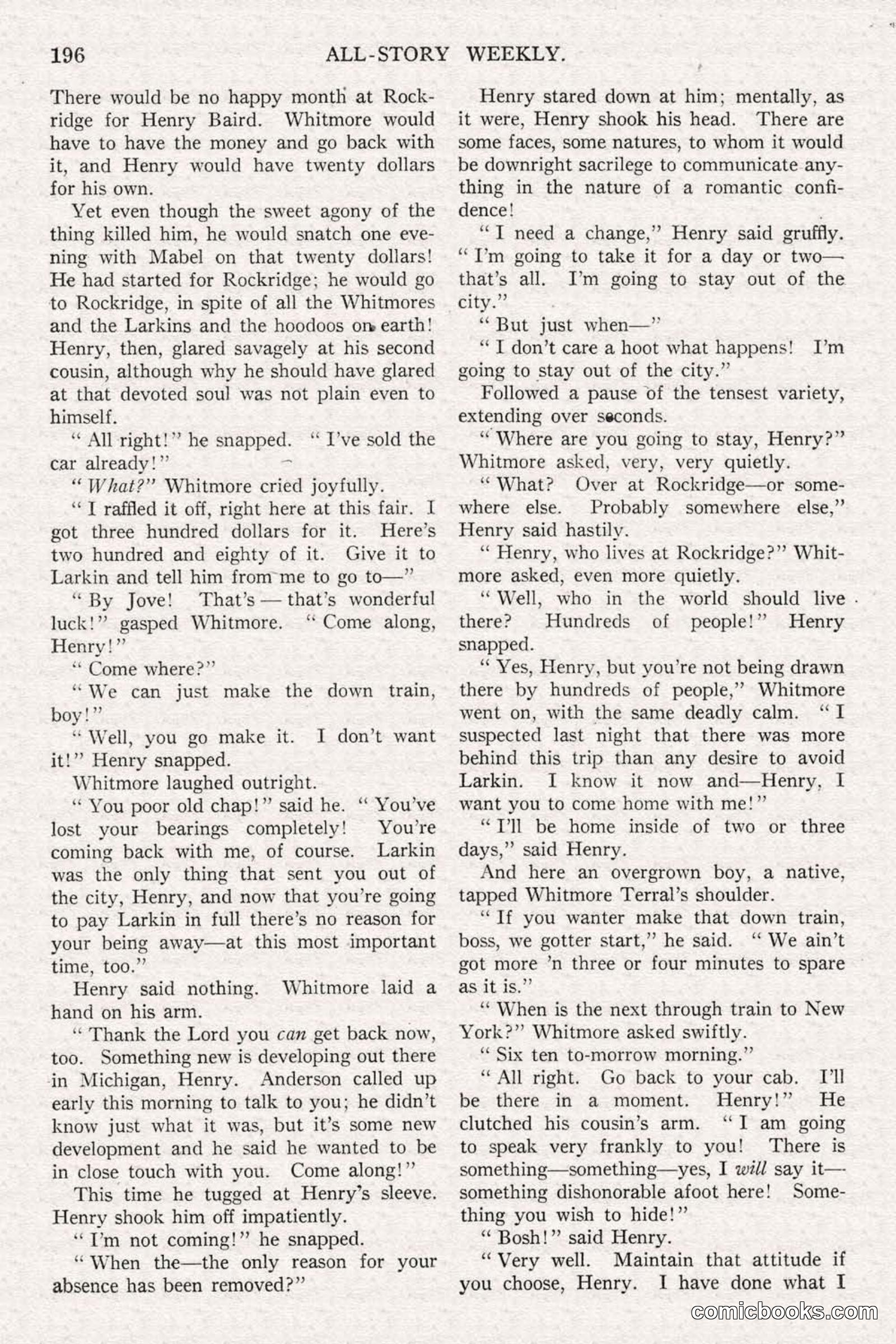 All Story Magazine, June 14, 1919 — page 30 of 192