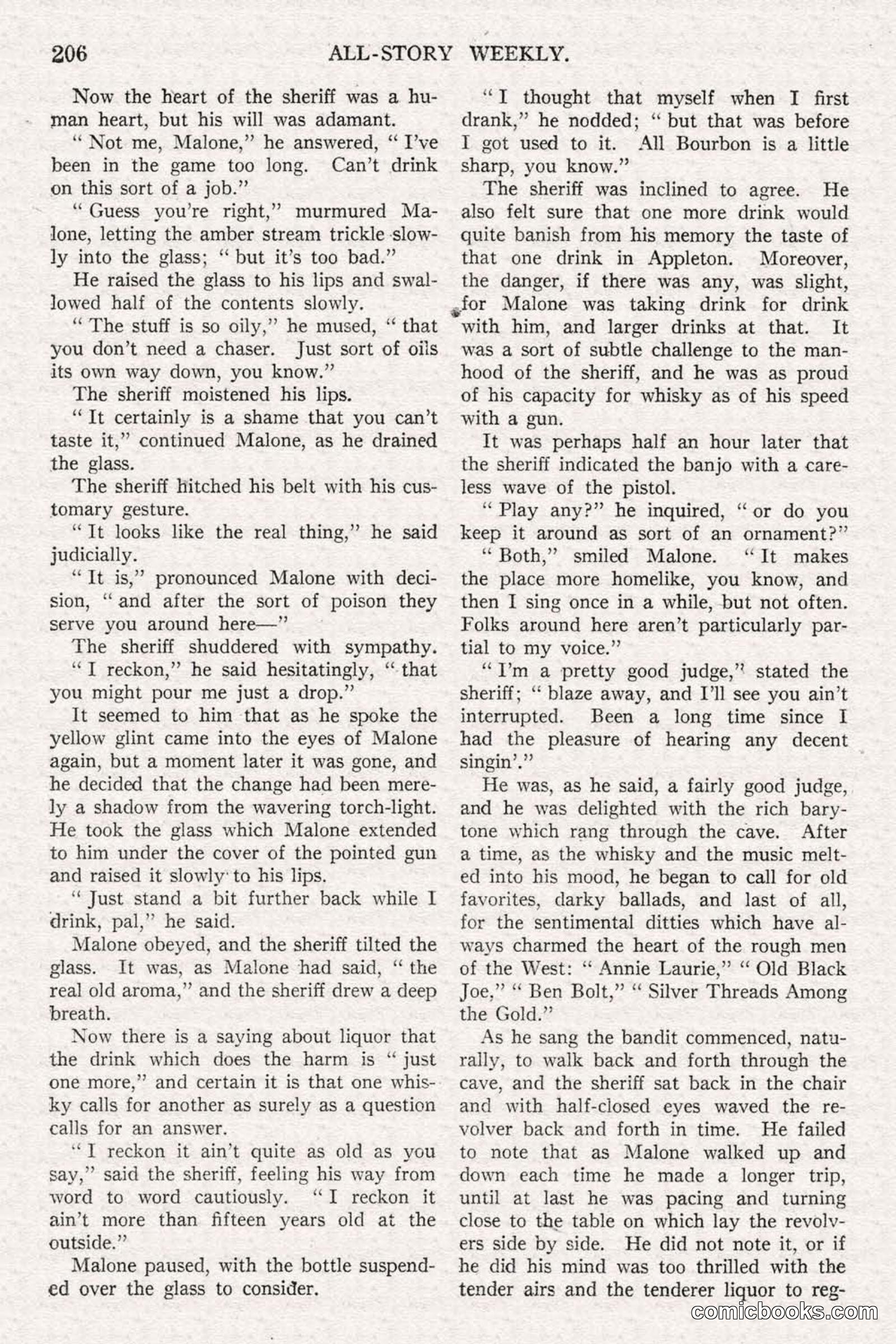 All Story Magazine, June 14, 1919 — page 40 of 192