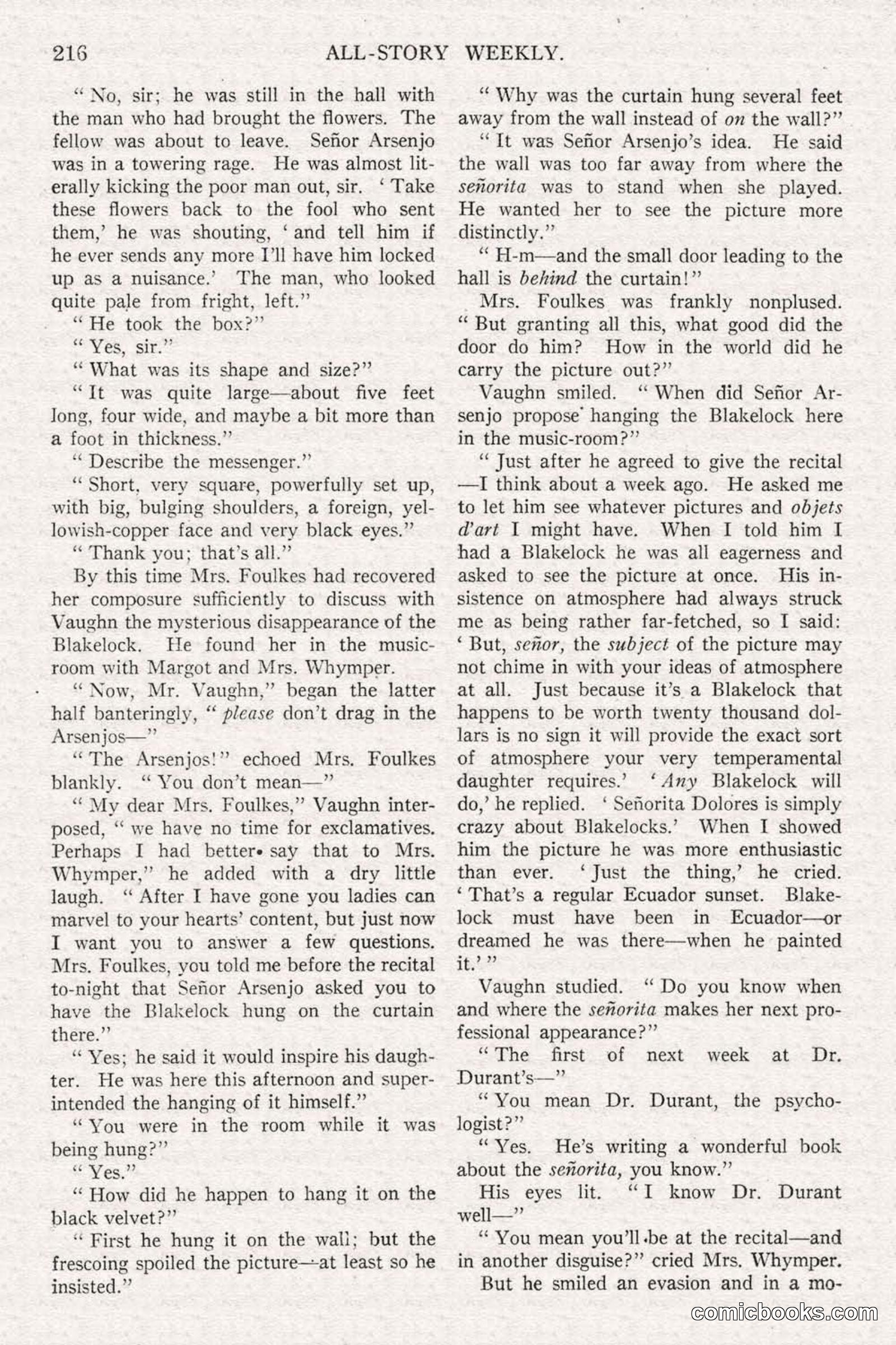 All Story Magazine, June 14, 1919 — page 50 of 192