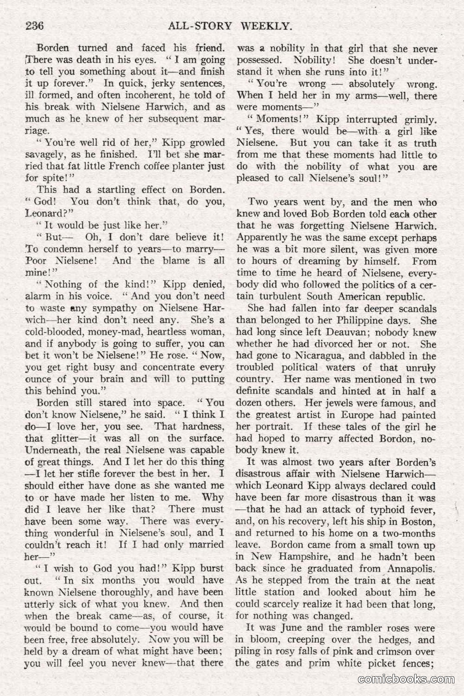 All Story Magazine, June 14, 1919 — page 70 of 192
