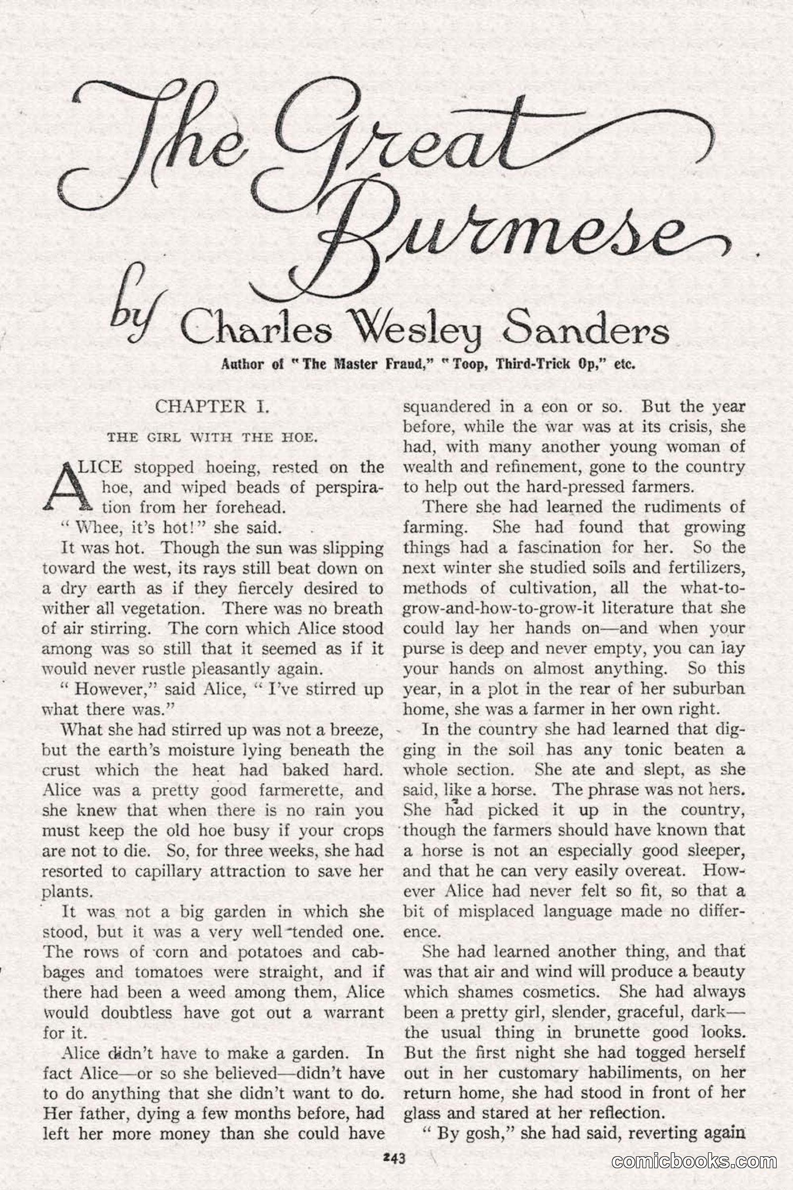 All Story Magazine, June 14, 1919 — page 77 of 192