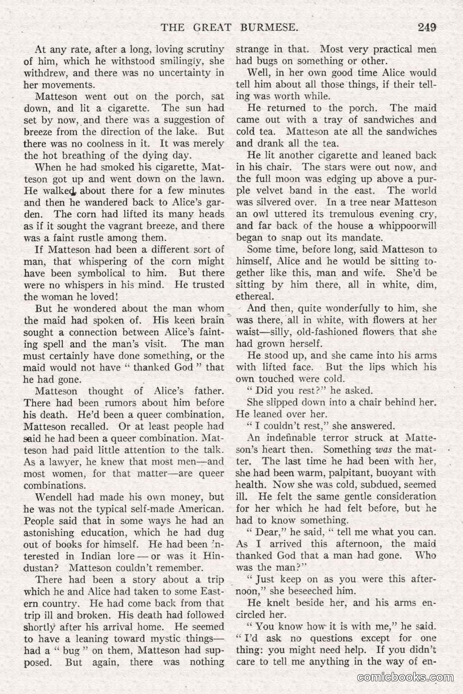 All Story Magazine, June 14, 1919 — page 83 of 192