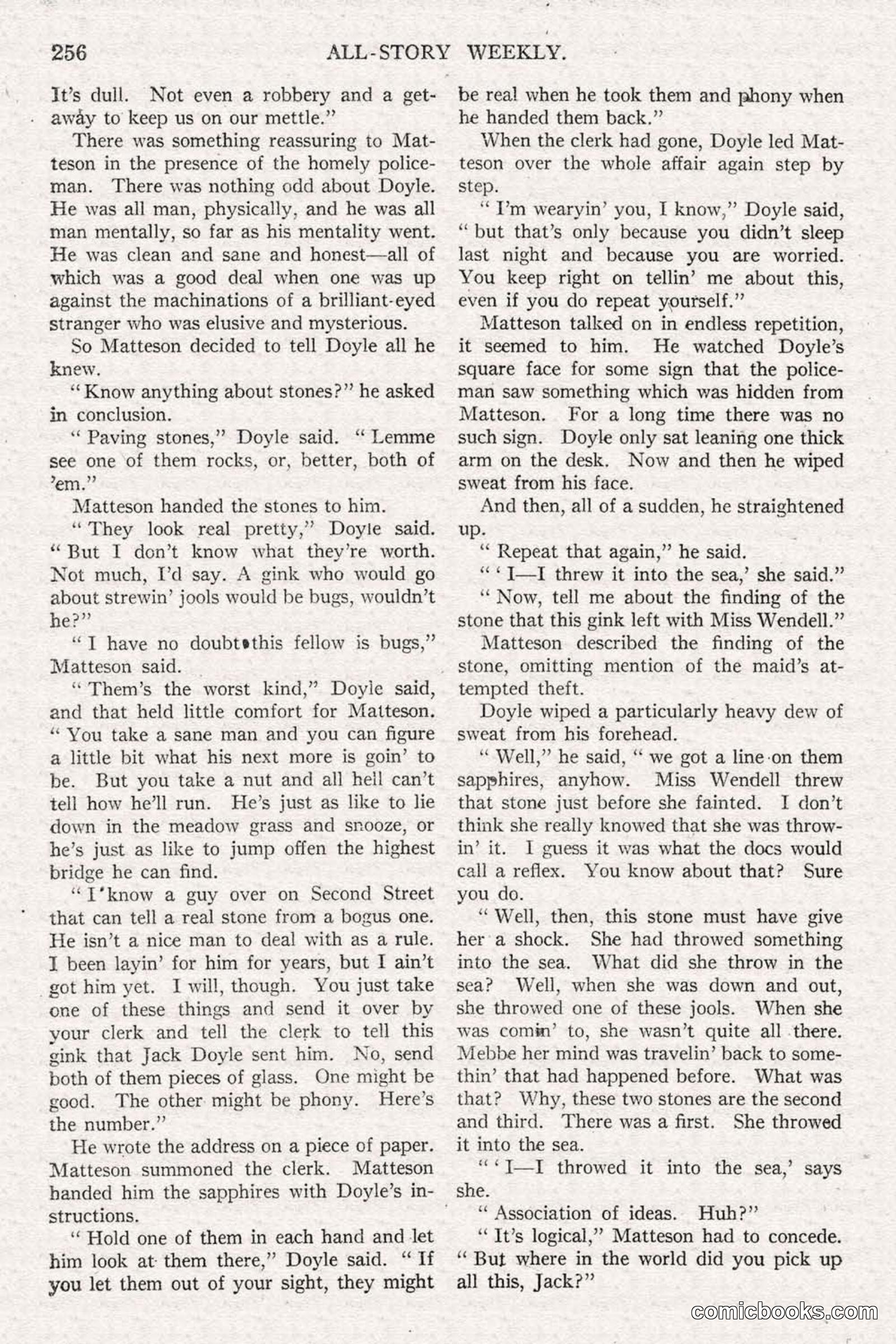 All Story Magazine, June 14, 1919 — page 90 of 192