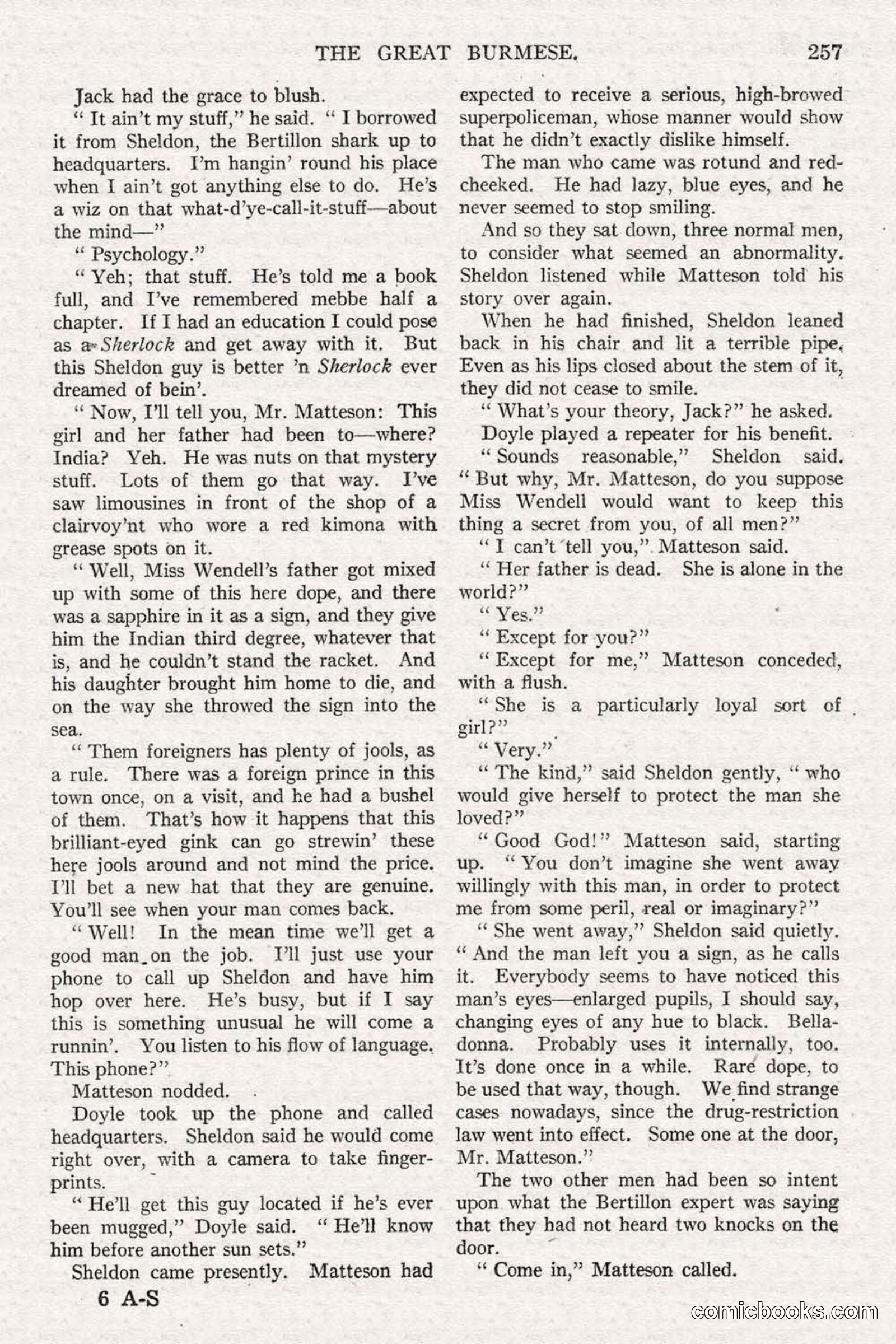 All Story Magazine, June 14, 1919 — page 91 of 192