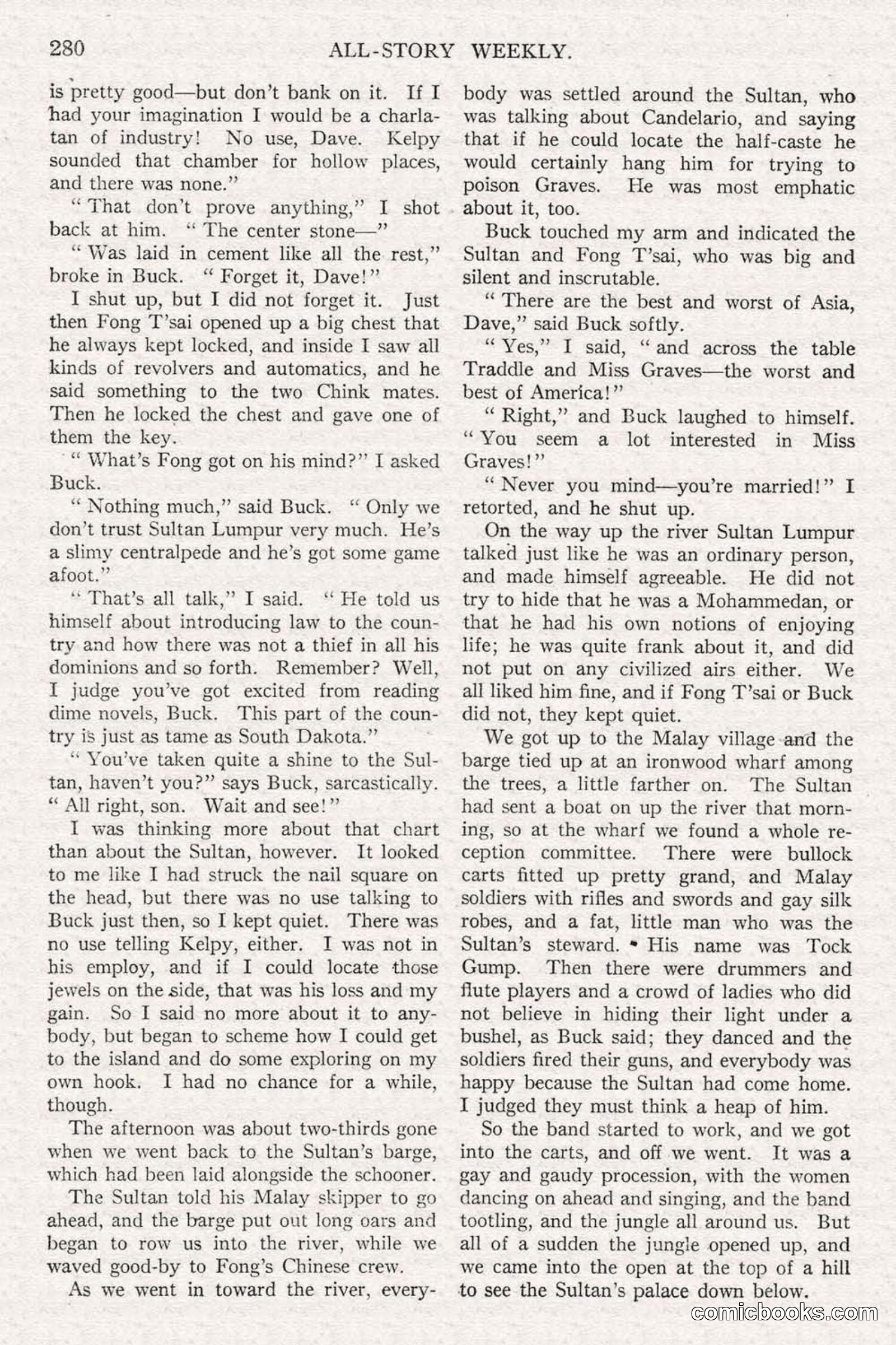All Story Magazine, June 14, 1919 — page 114 of 192