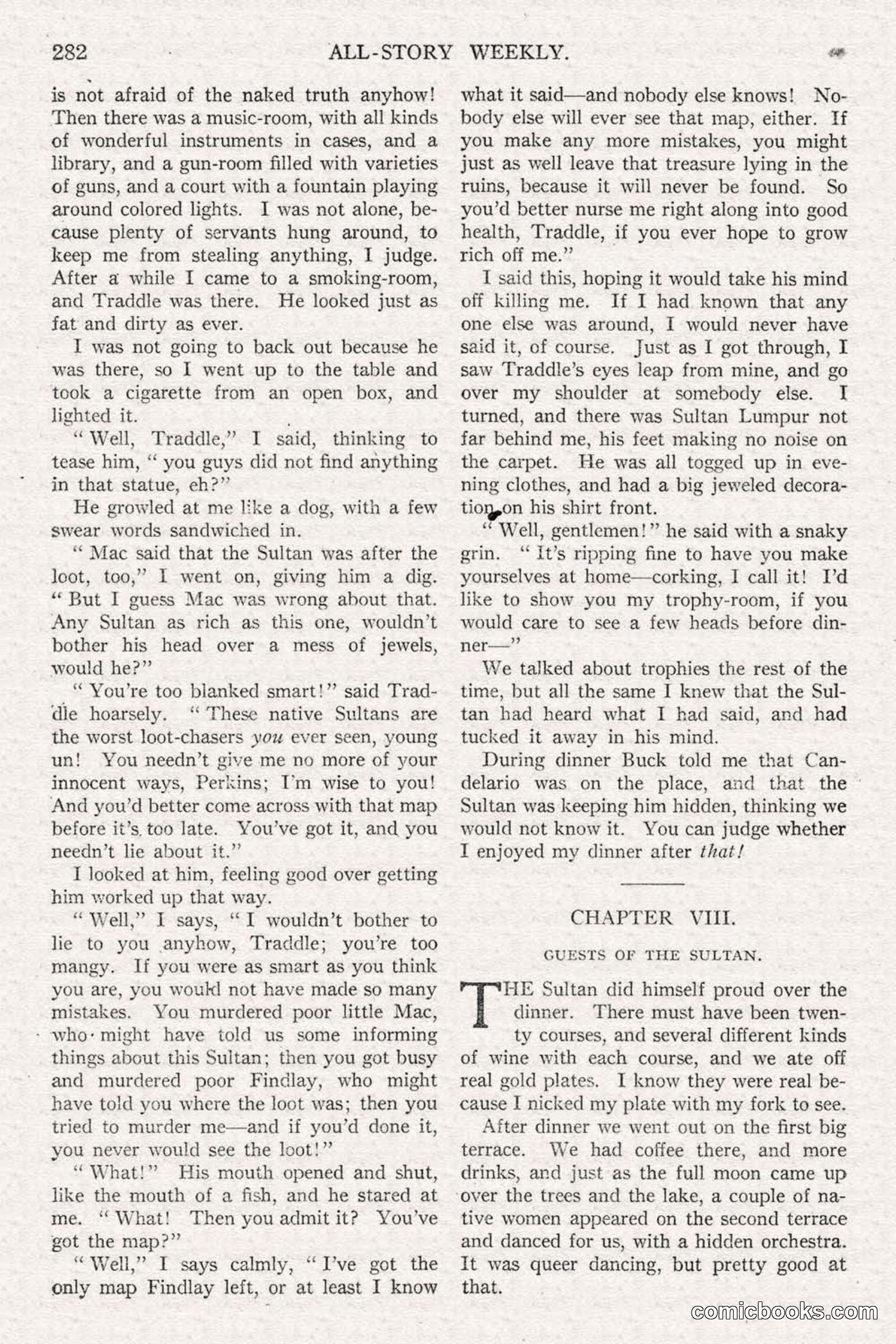 All Story Magazine, June 14, 1919 — page 116 of 192