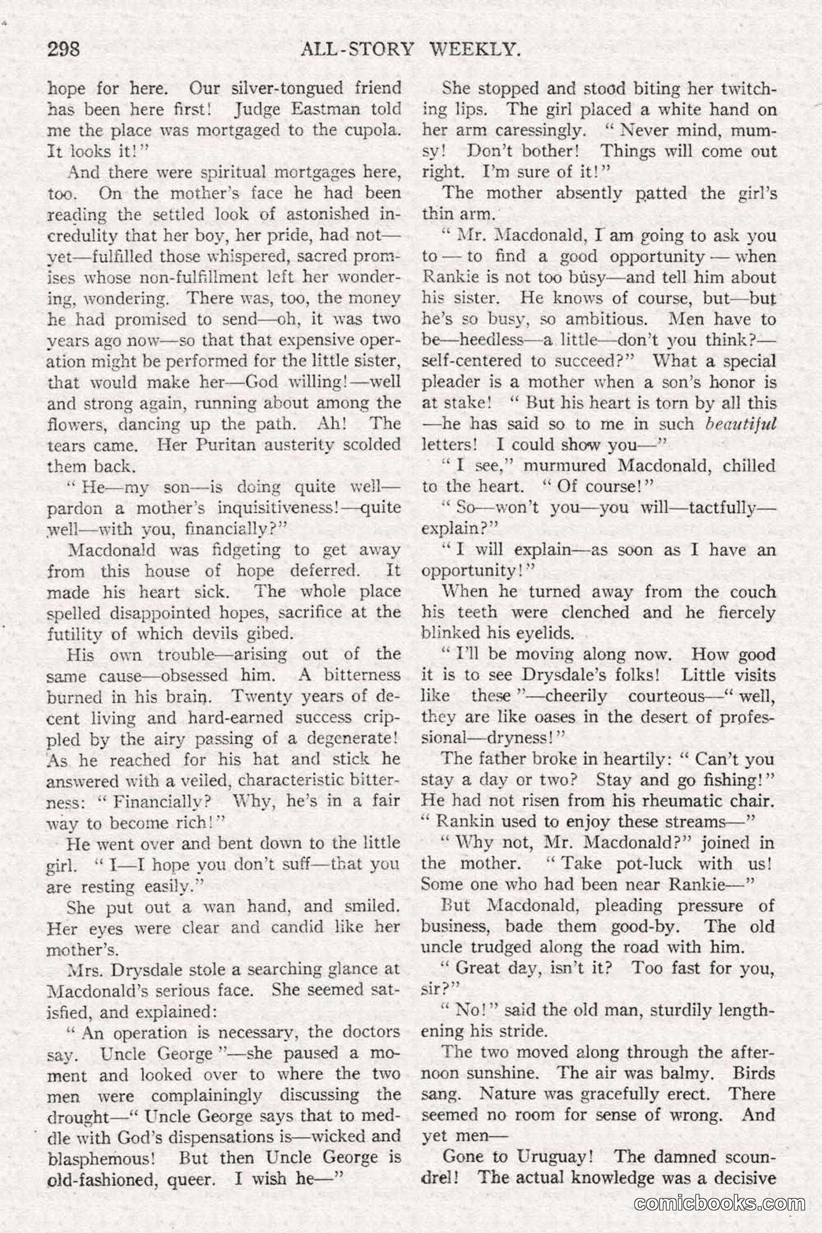 All Story Magazine, June 14, 1919 — page 132 of 192