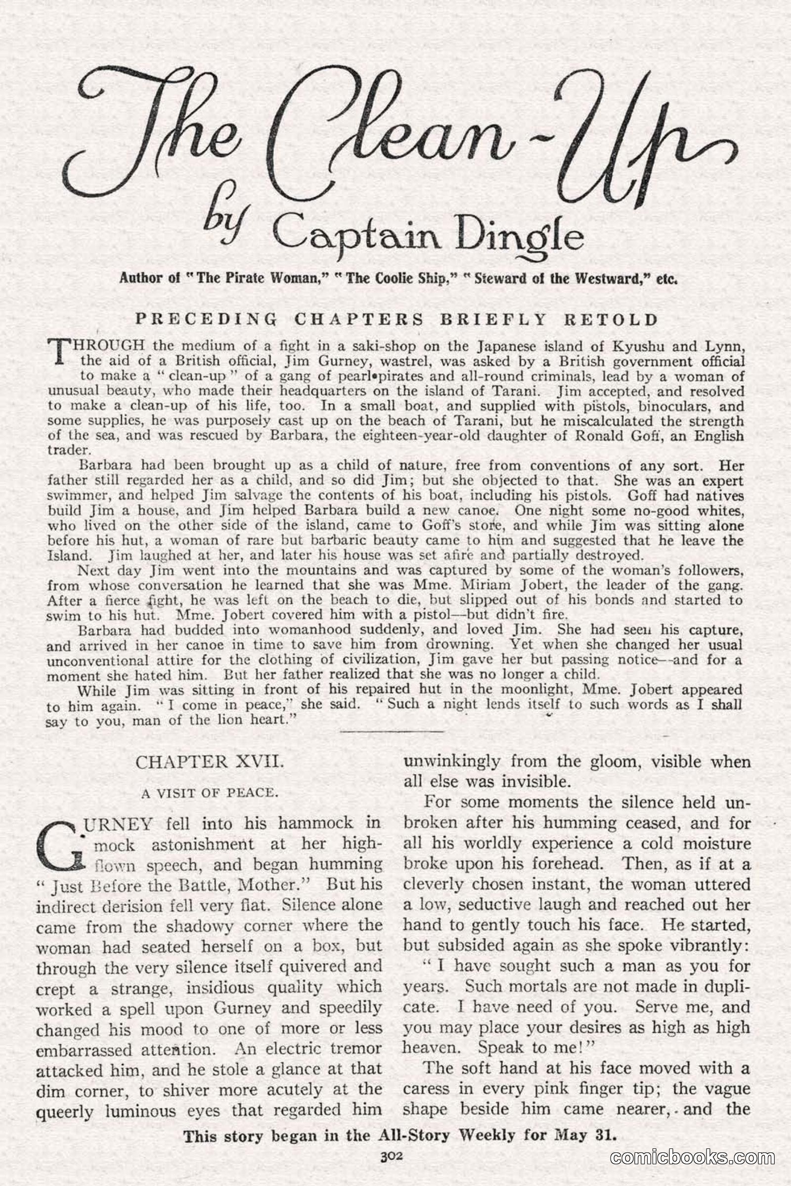 All Story Magazine, June 14, 1919 — page 136 of 192