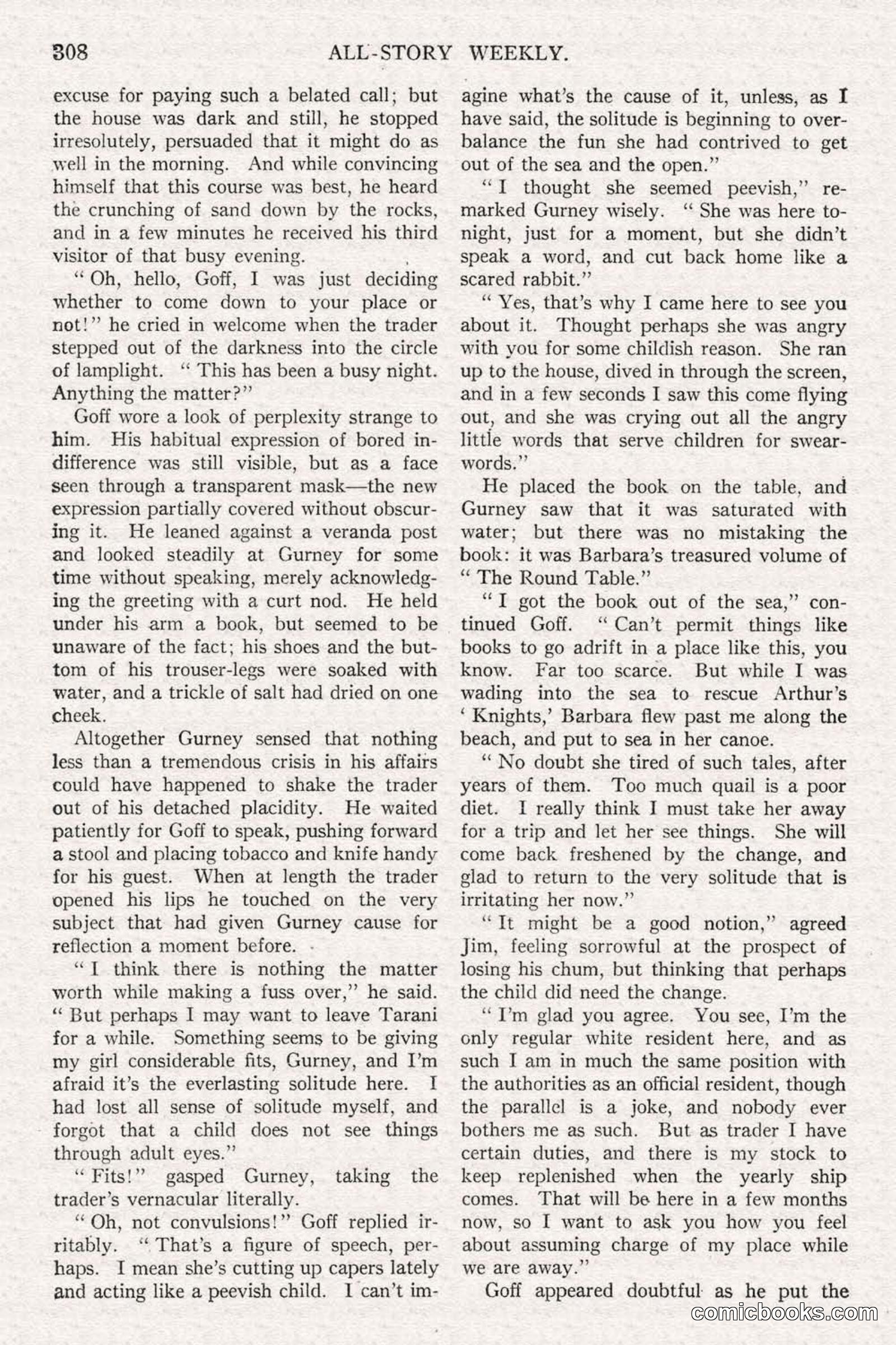 All Story Magazine, June 14, 1919 — page 142 of 192