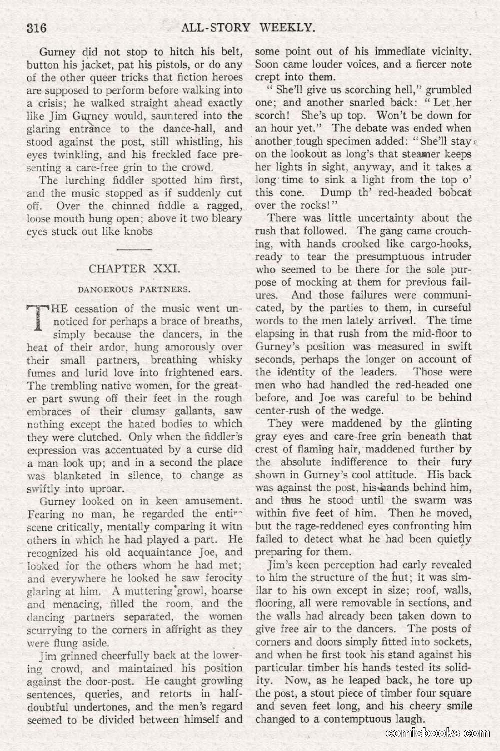 All Story Magazine, June 14, 1919 — page 150 of 192