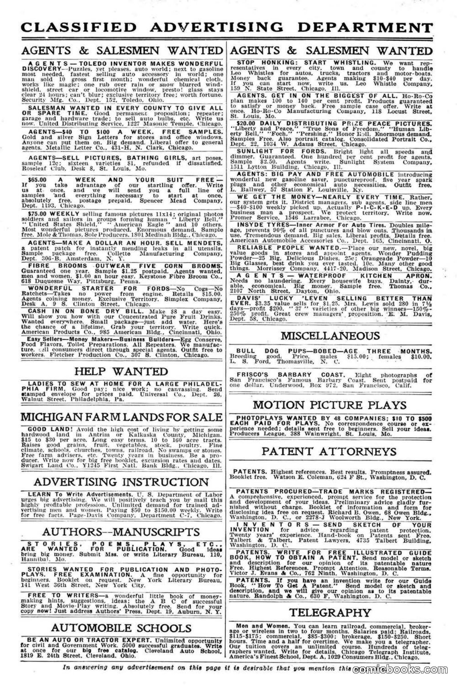 All Story Magazine, June 21, 1919 — page 6 of 188