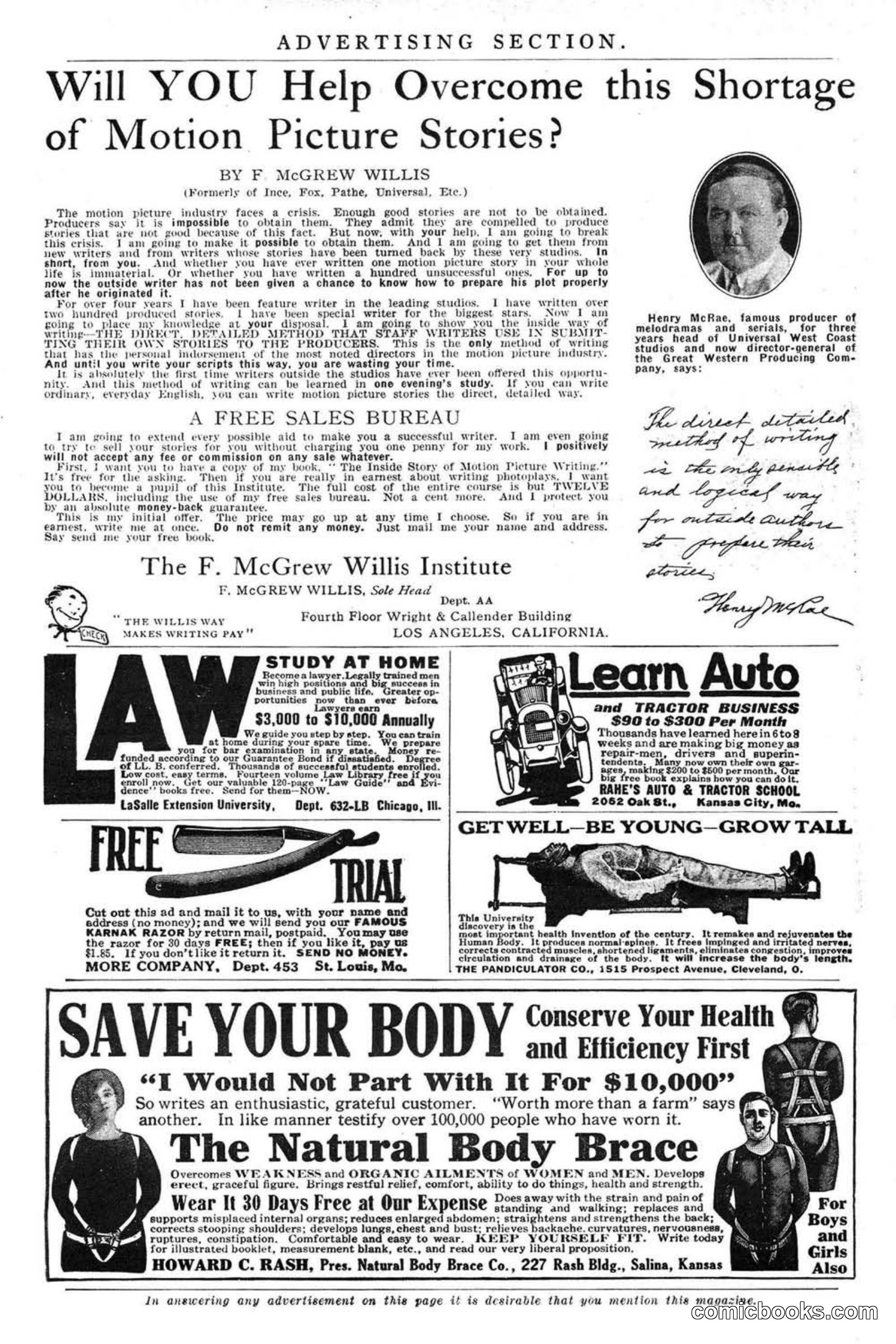 All Story Magazine, June 21, 1919 — page 8 of 188