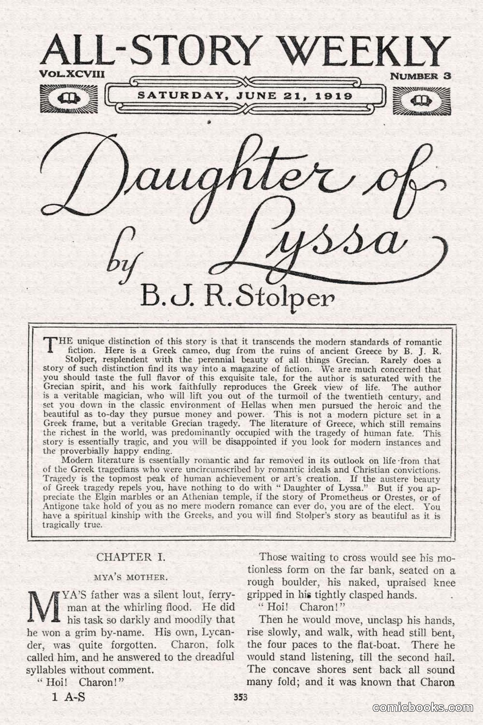 All Story Magazine, June 21, 1919 — page 11 of 188
