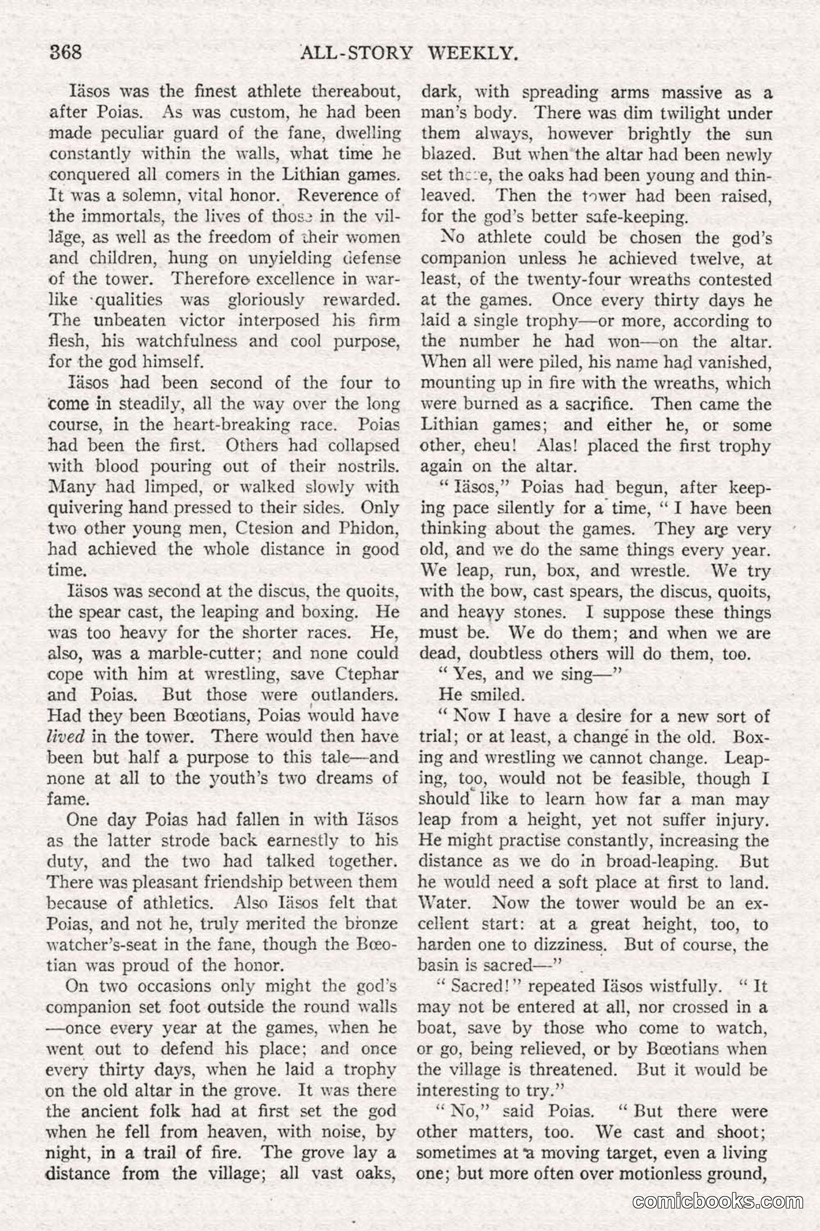 All Story Magazine, June 21, 1919 — page 26 of 188