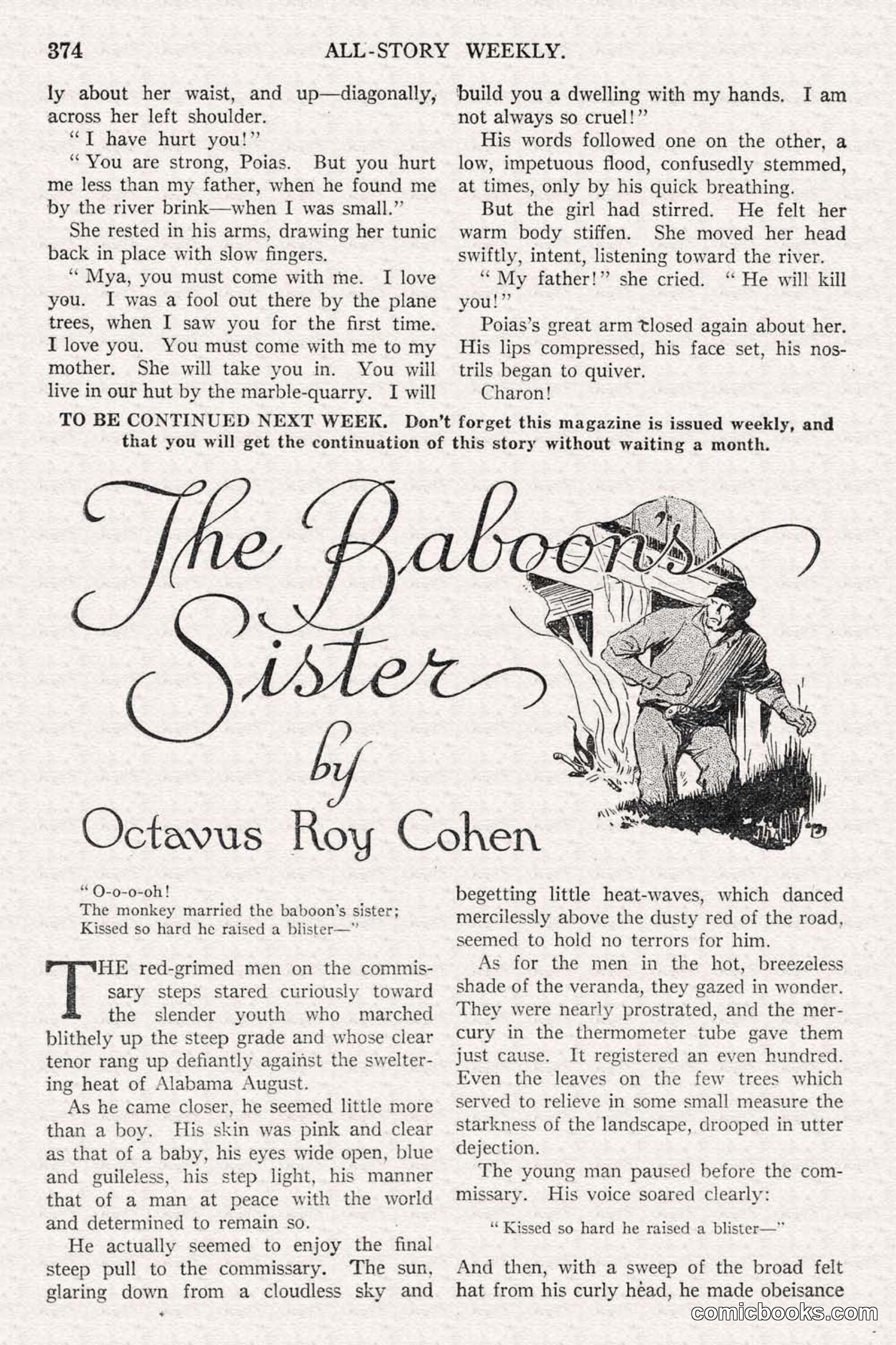 All Story Magazine, June 21, 1919 — page 32 of 188