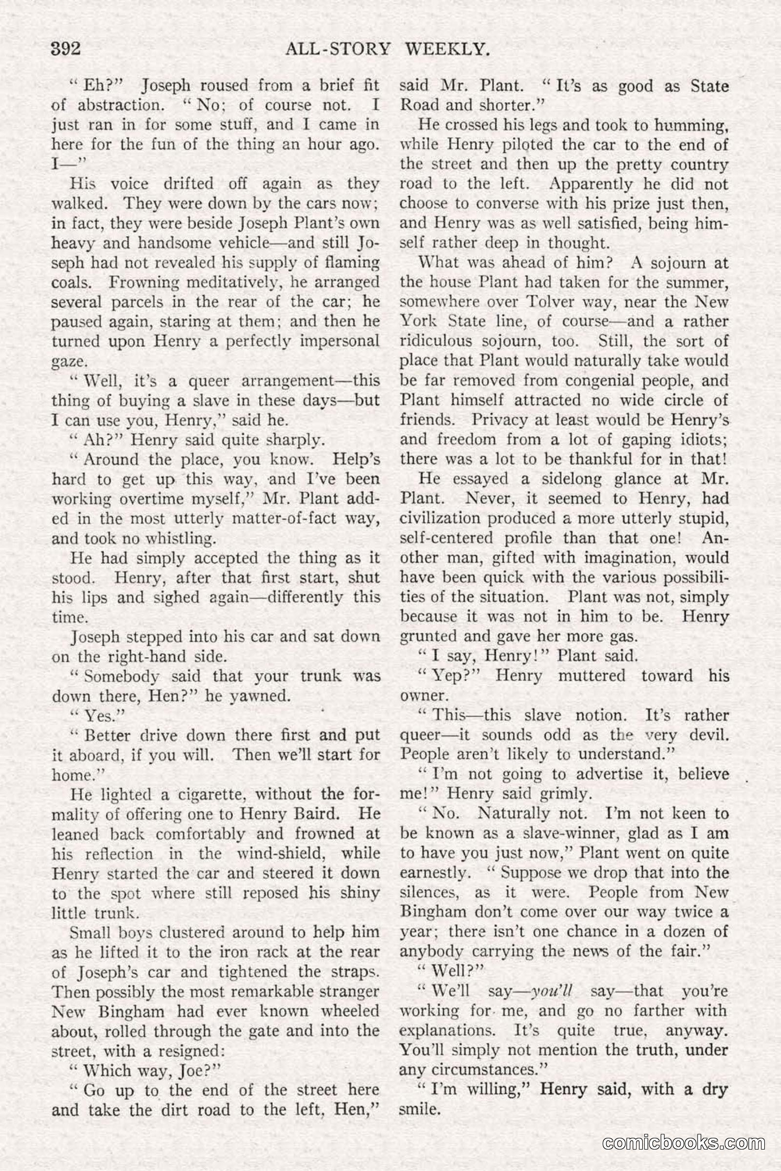 All Story Magazine, June 21, 1919 — page 50 of 188