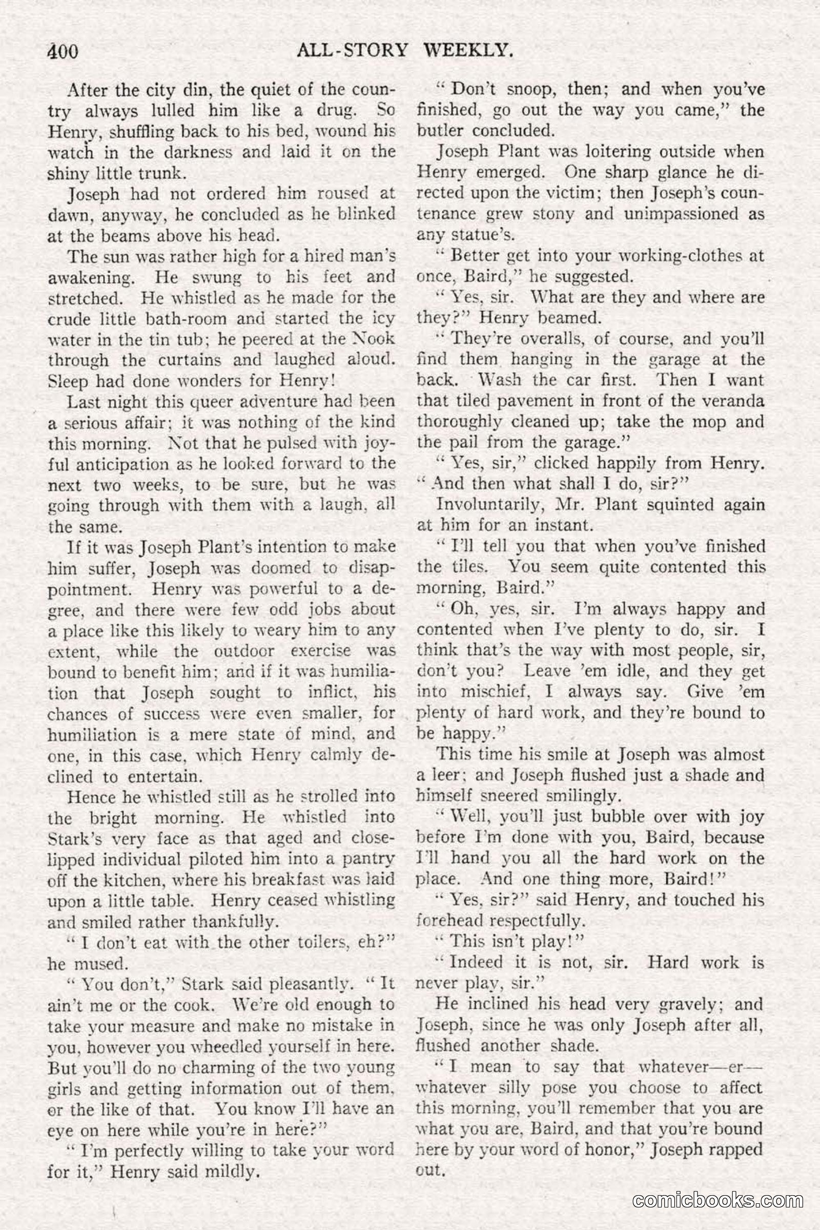 All Story Magazine, June 21, 1919 — page 58 of 188