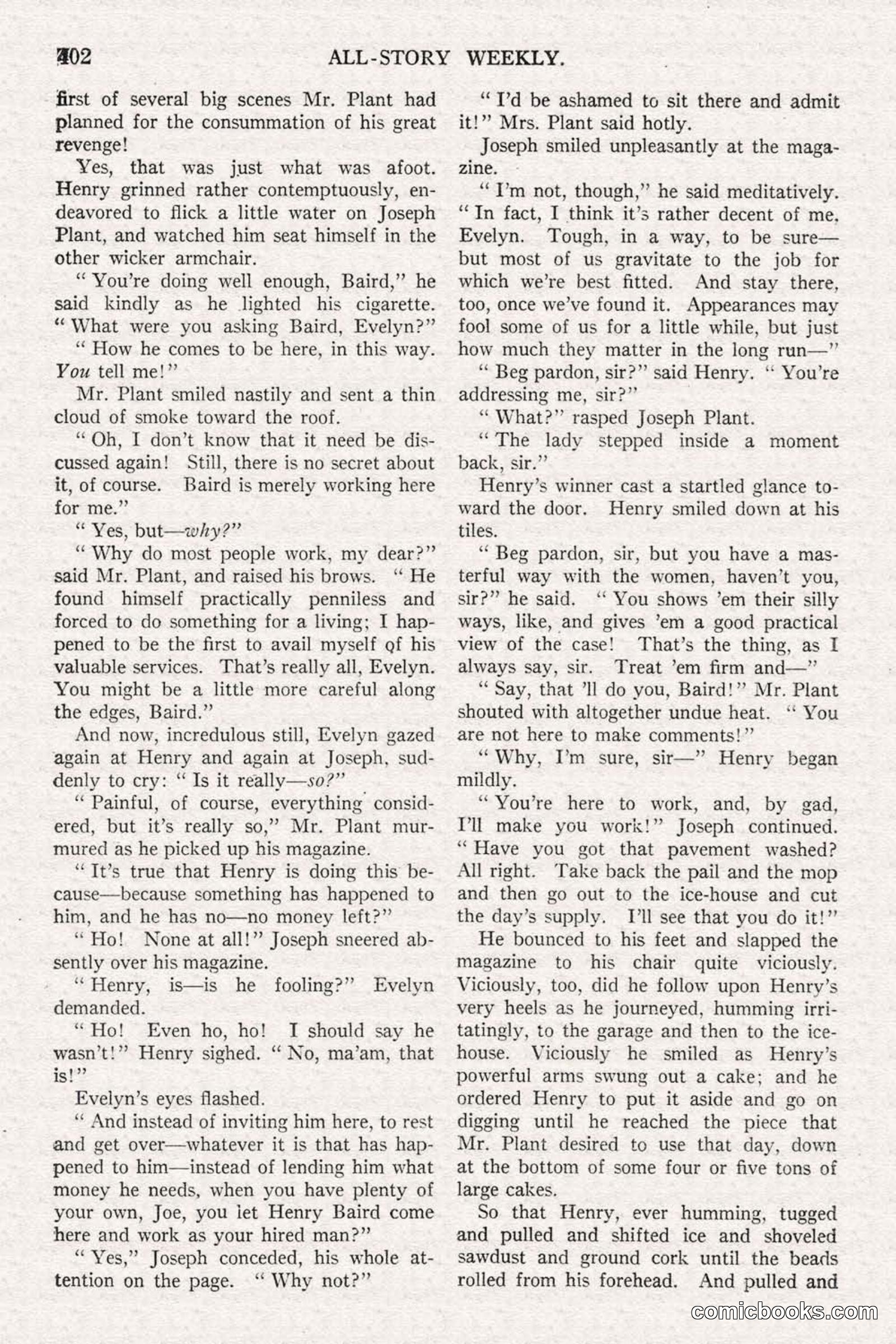 All Story Magazine, June 21, 1919 — page 60 of 188