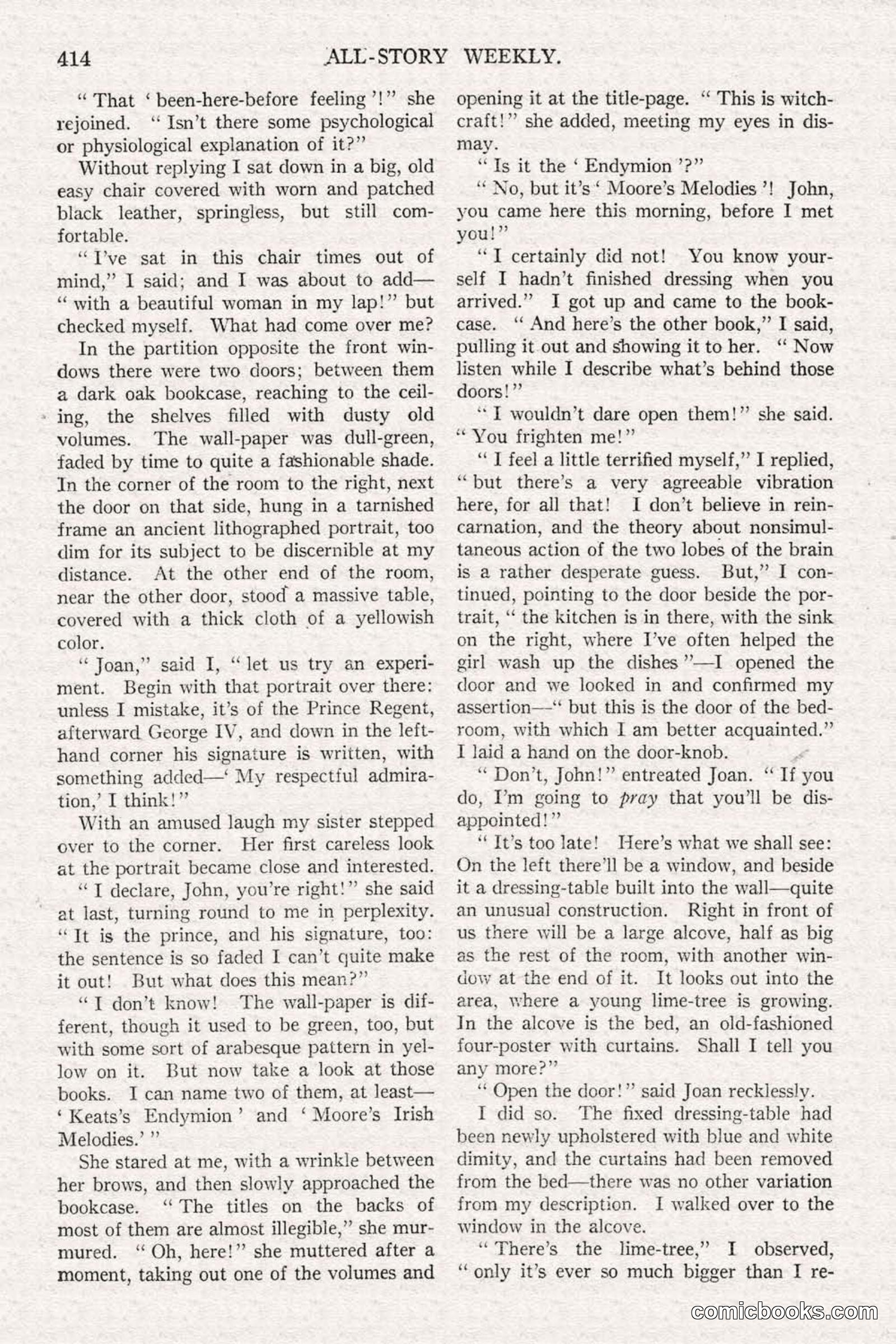 All Story Magazine, June 21, 1919 — page 72 of 188