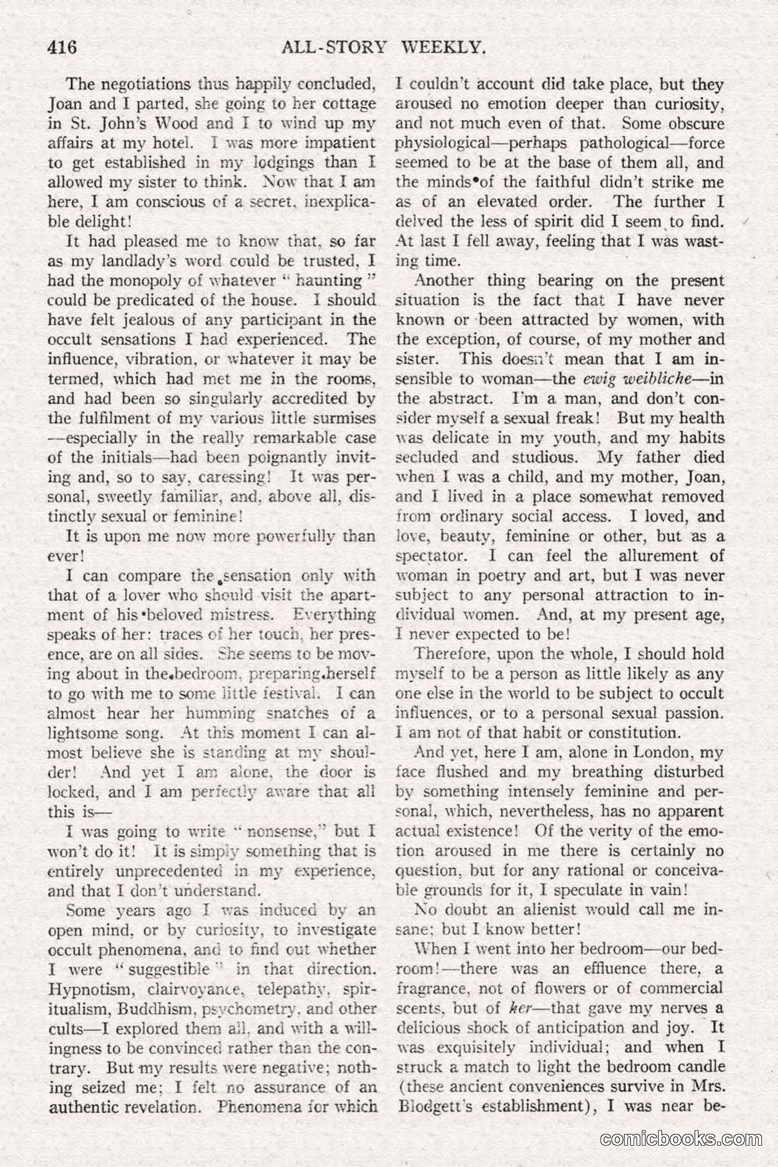 All Story Magazine, June 21, 1919 — page 74 of 188