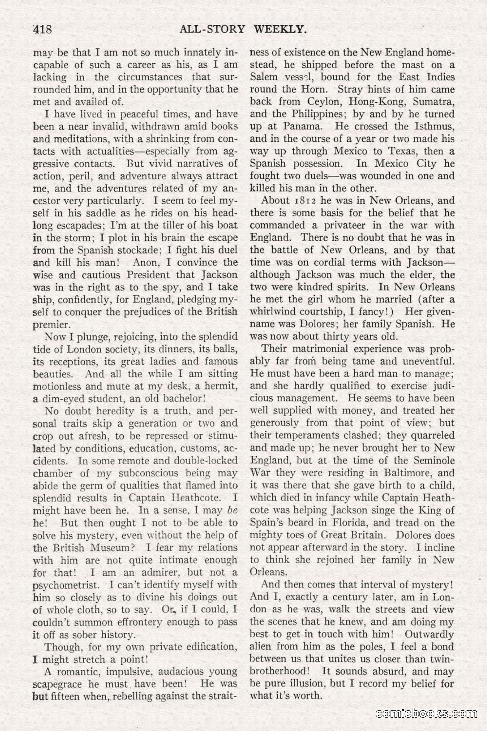 All Story Magazine, June 21, 1919 — page 76 of 188