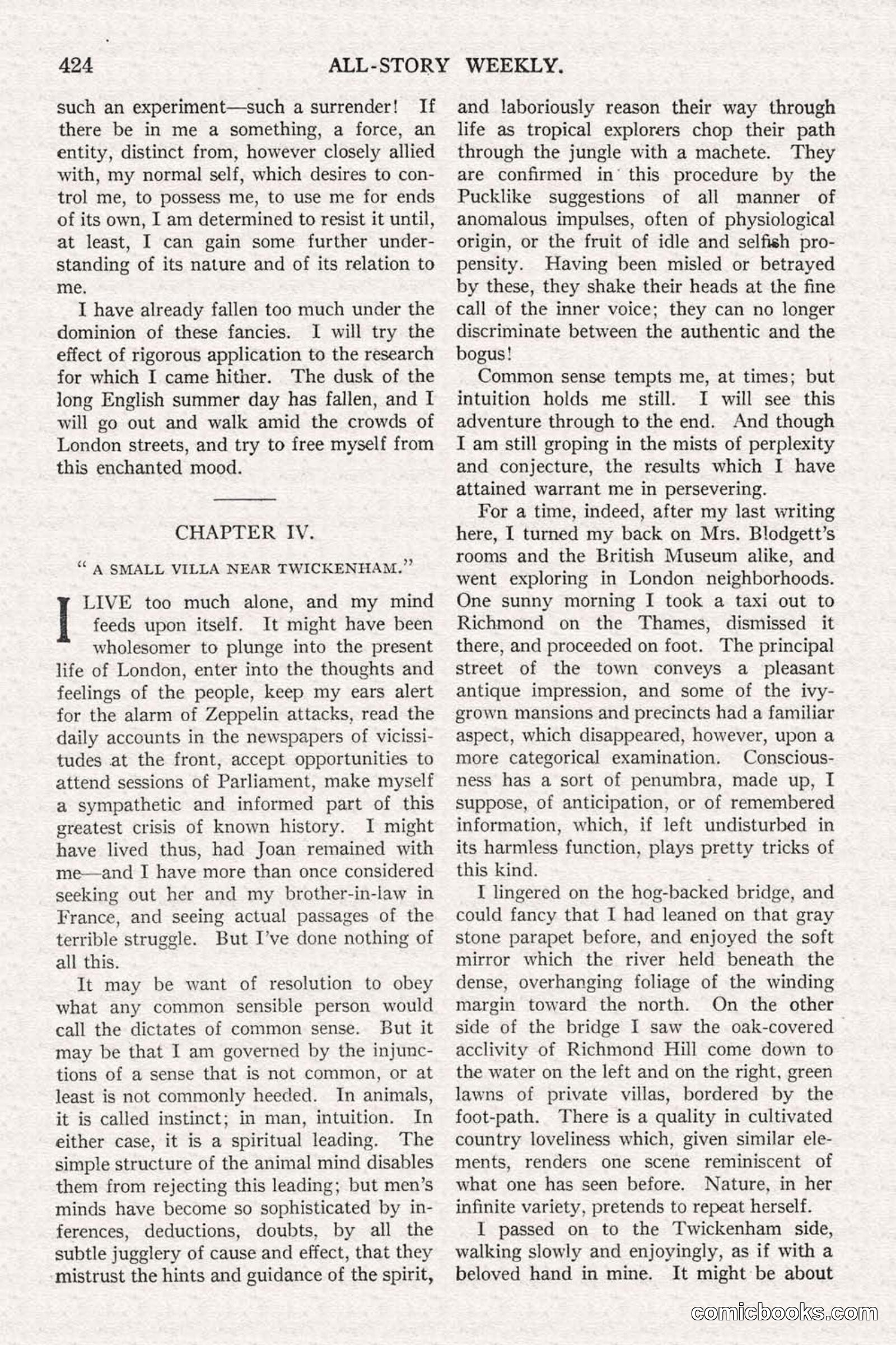 All Story Magazine, June 21, 1919 — page 82 of 188