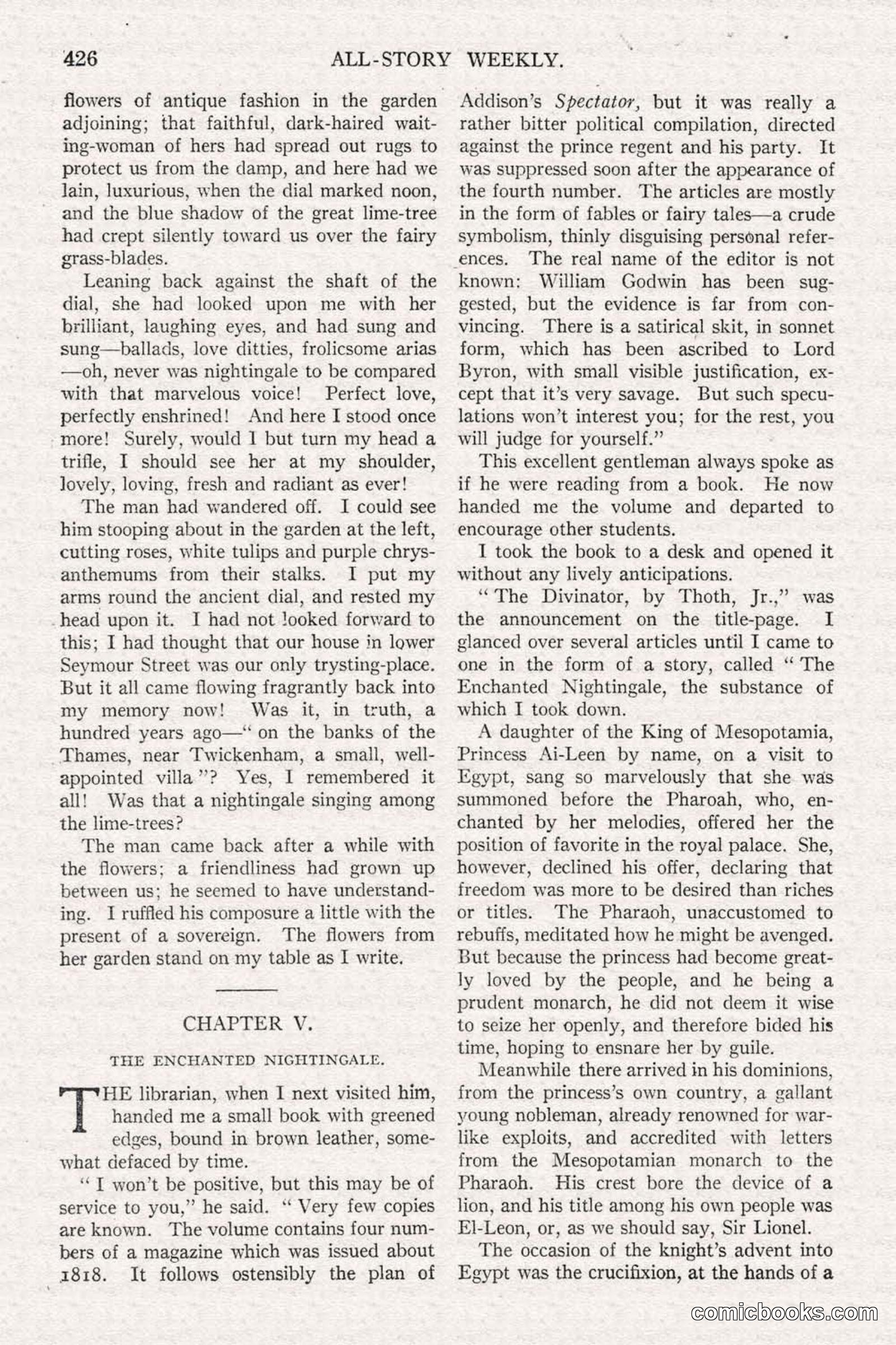 All Story Magazine, June 21, 1919 — page 84 of 188