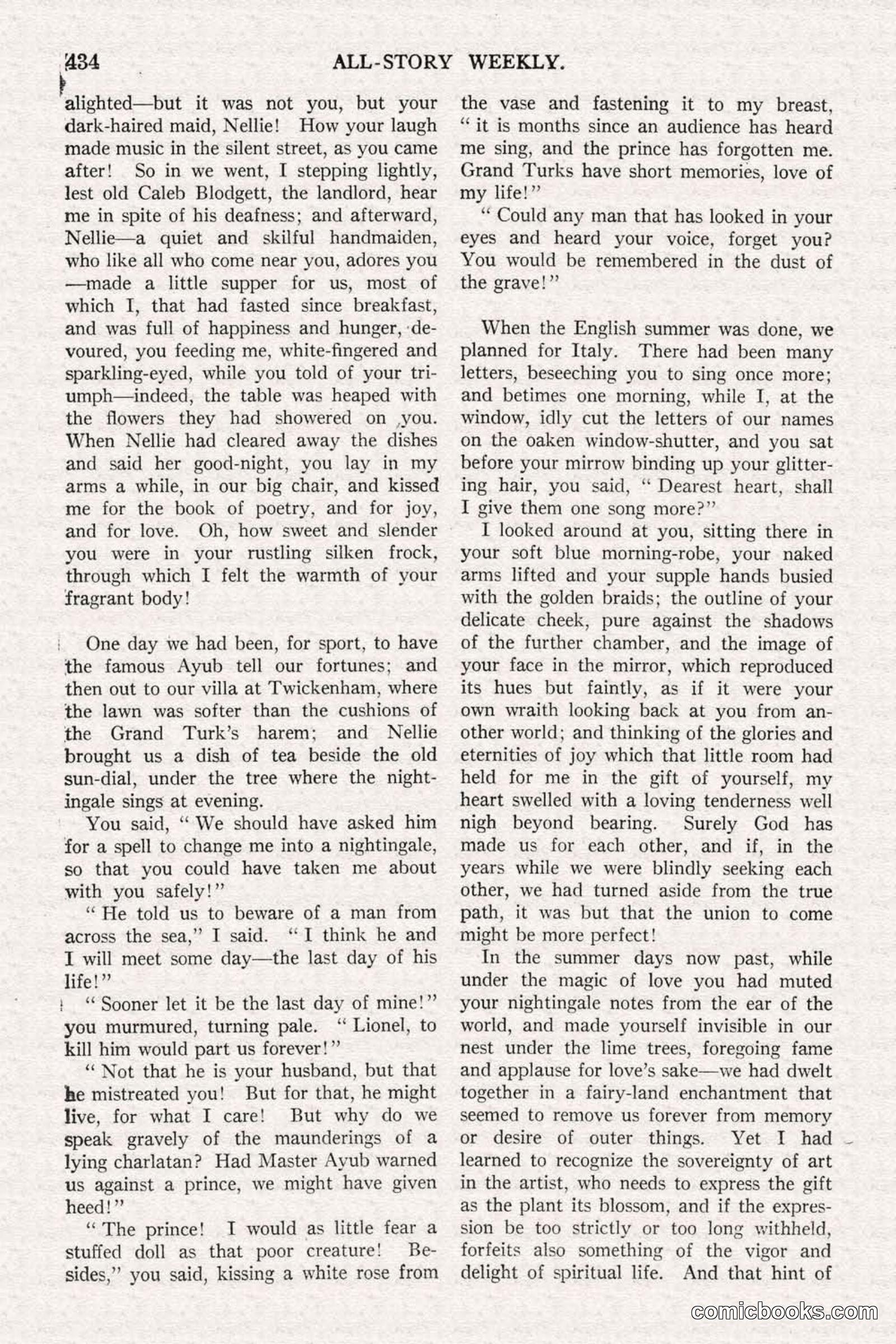 All Story Magazine, June 21, 1919 — page 92 of 188